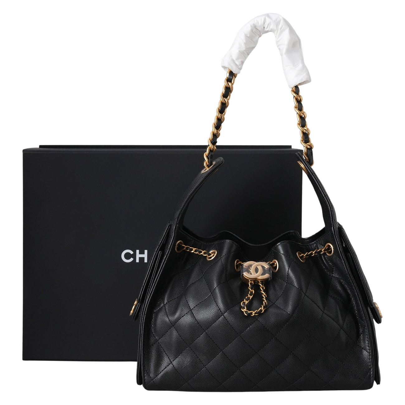CHANEL(USED)샤넬 AS5293 캐비어 25백 스몰