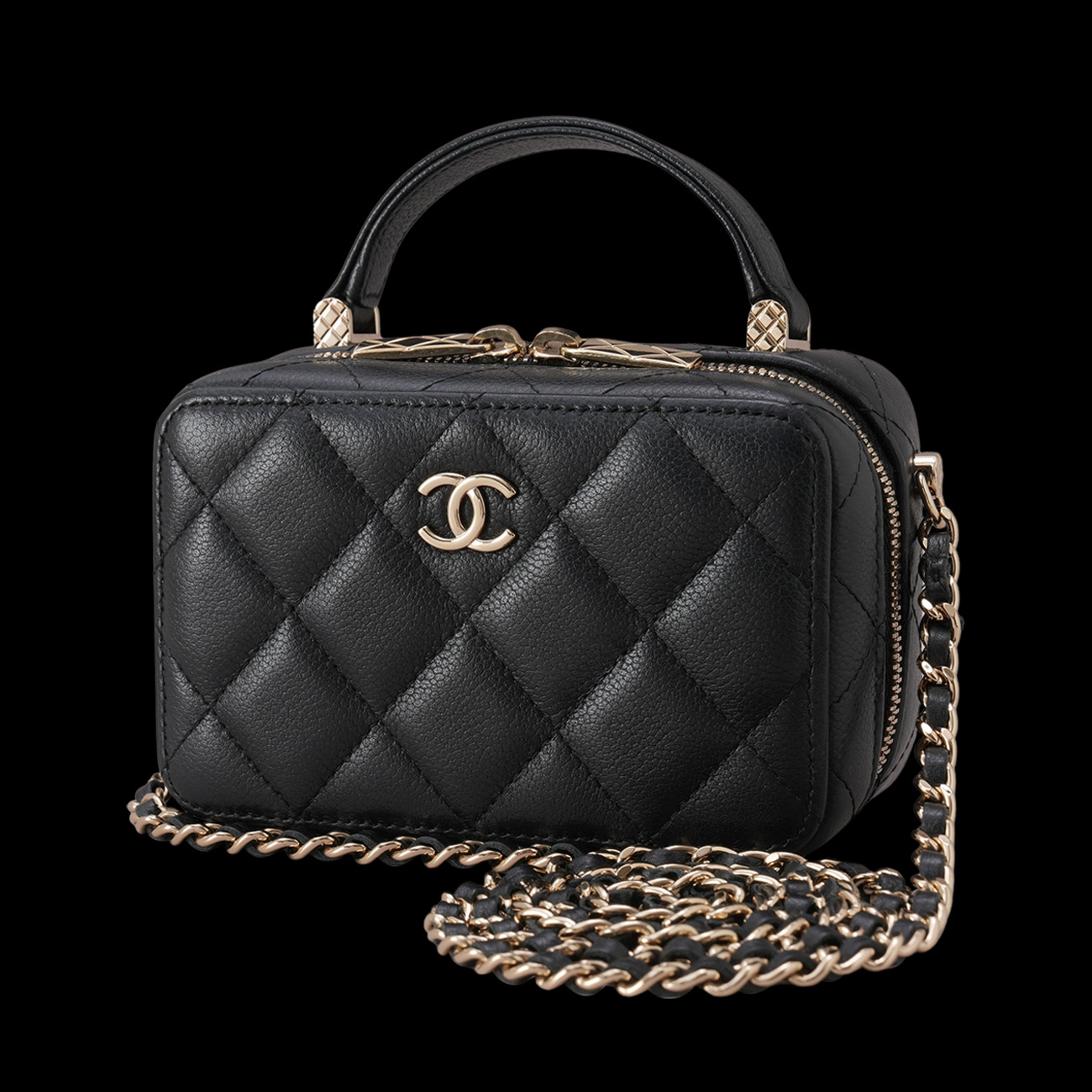 CHANEL(USED)샤넬 베니티 탑핸들 체인백