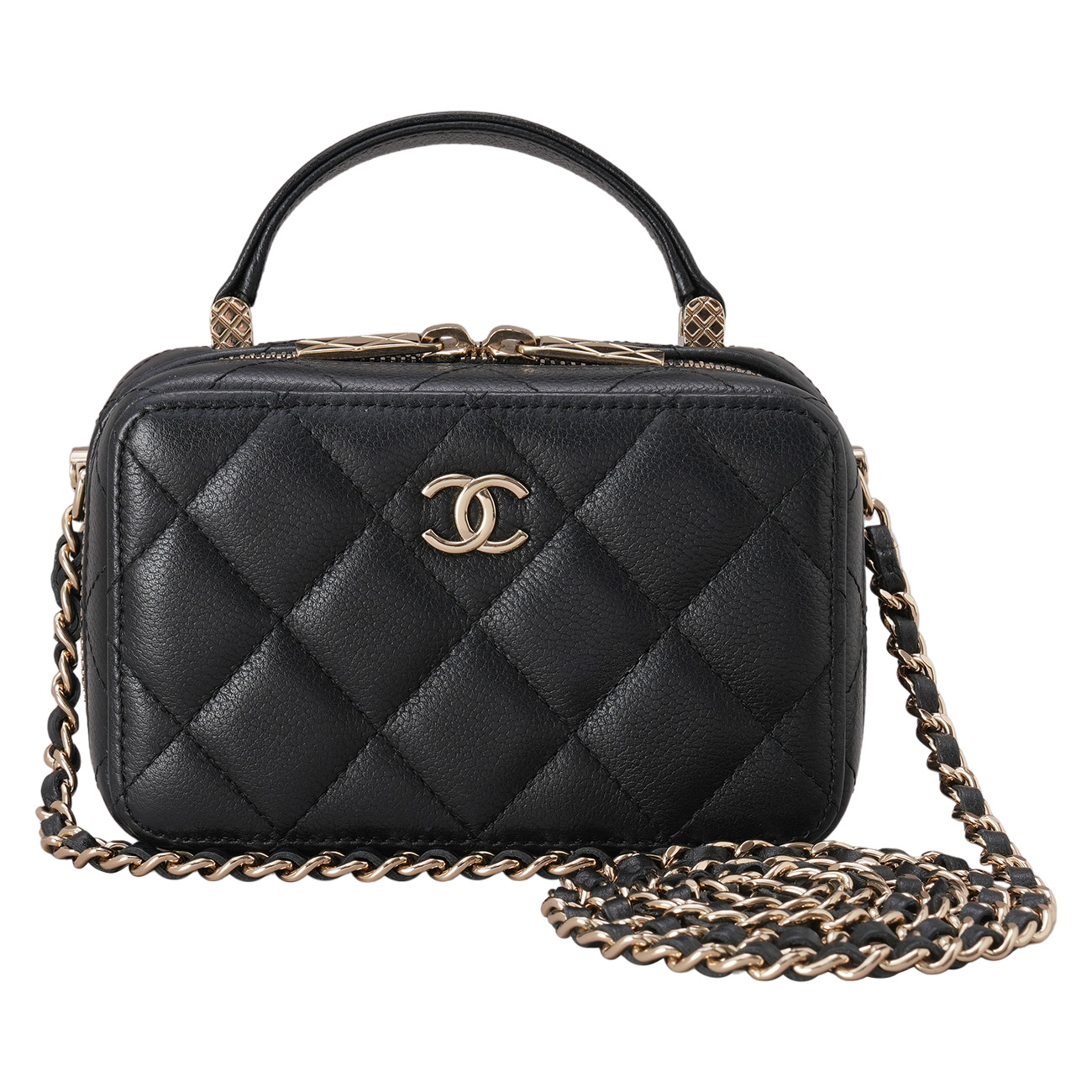 CHANEL(USED)샤넬 베니티 탑핸들 체인백