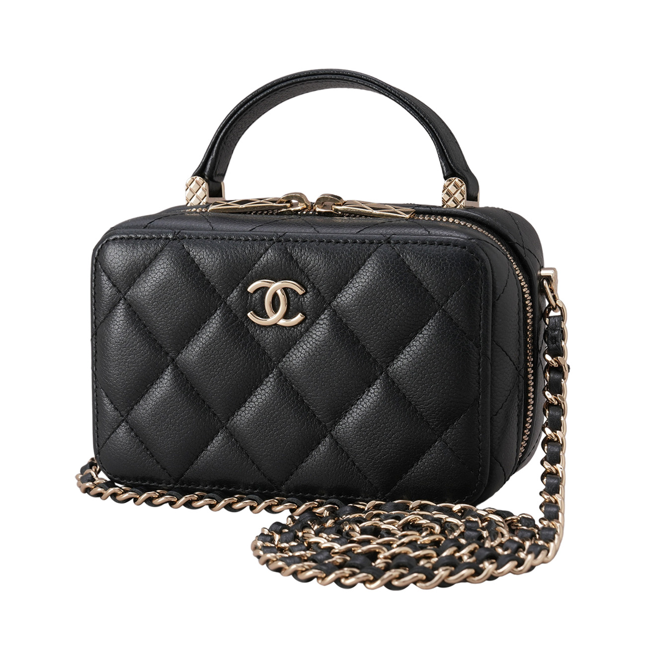 CHANEL(USED)샤넬 베니티 탑핸들 체인백