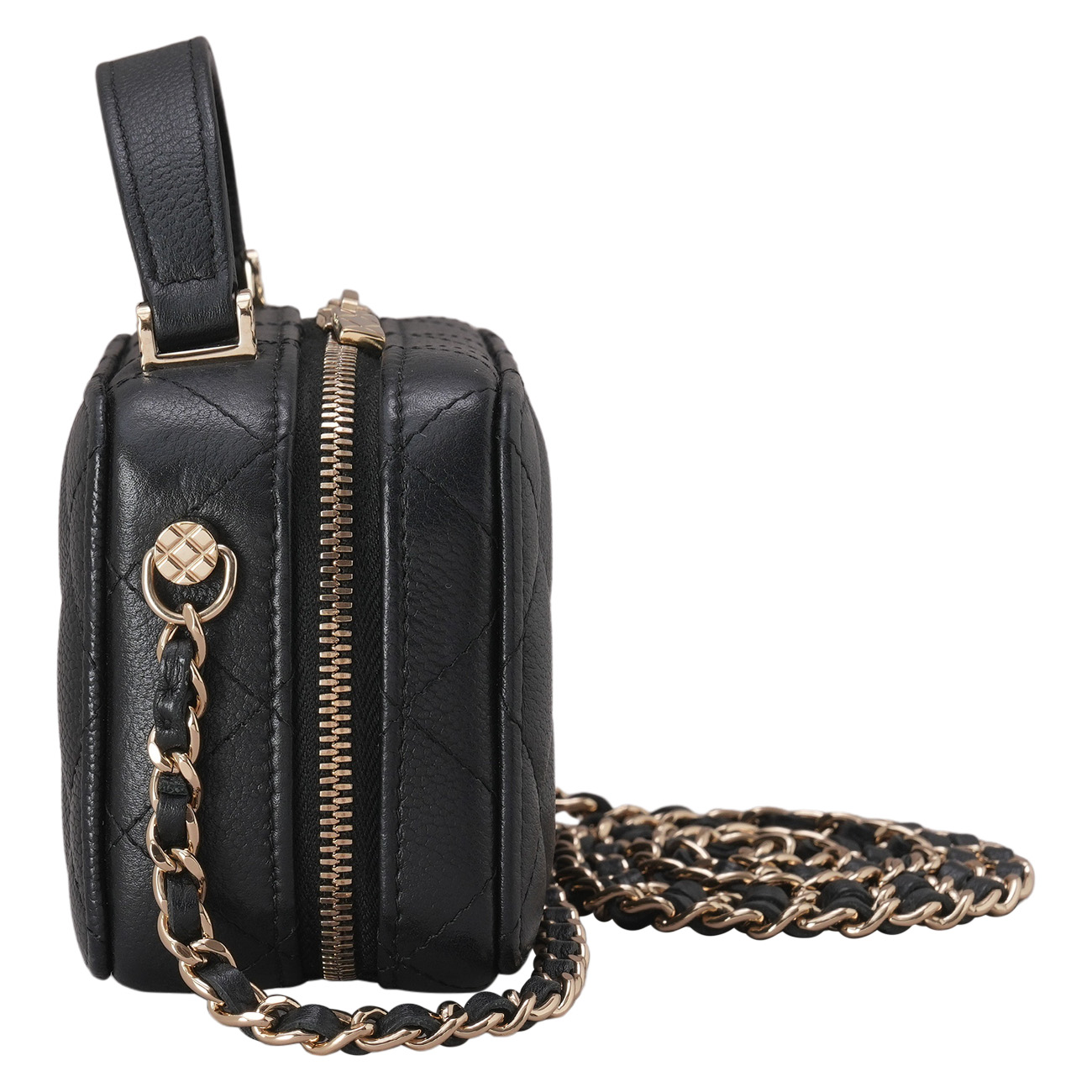 CHANEL(USED)샤넬 베니티 탑핸들 체인백