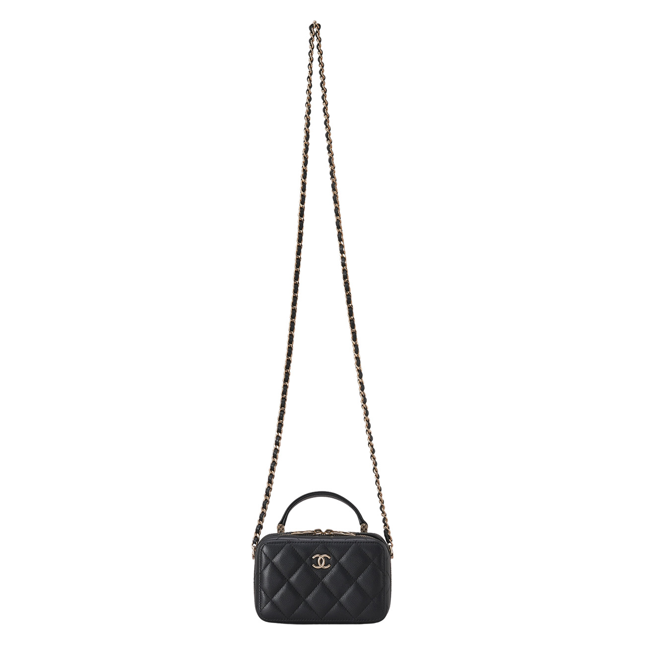CHANEL(USED)샤넬 베니티 탑핸들 체인백