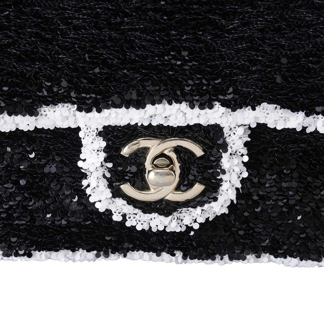 CHANEL(USED)샤넬 AS4561 시즌 스팽글 체인 플랩백