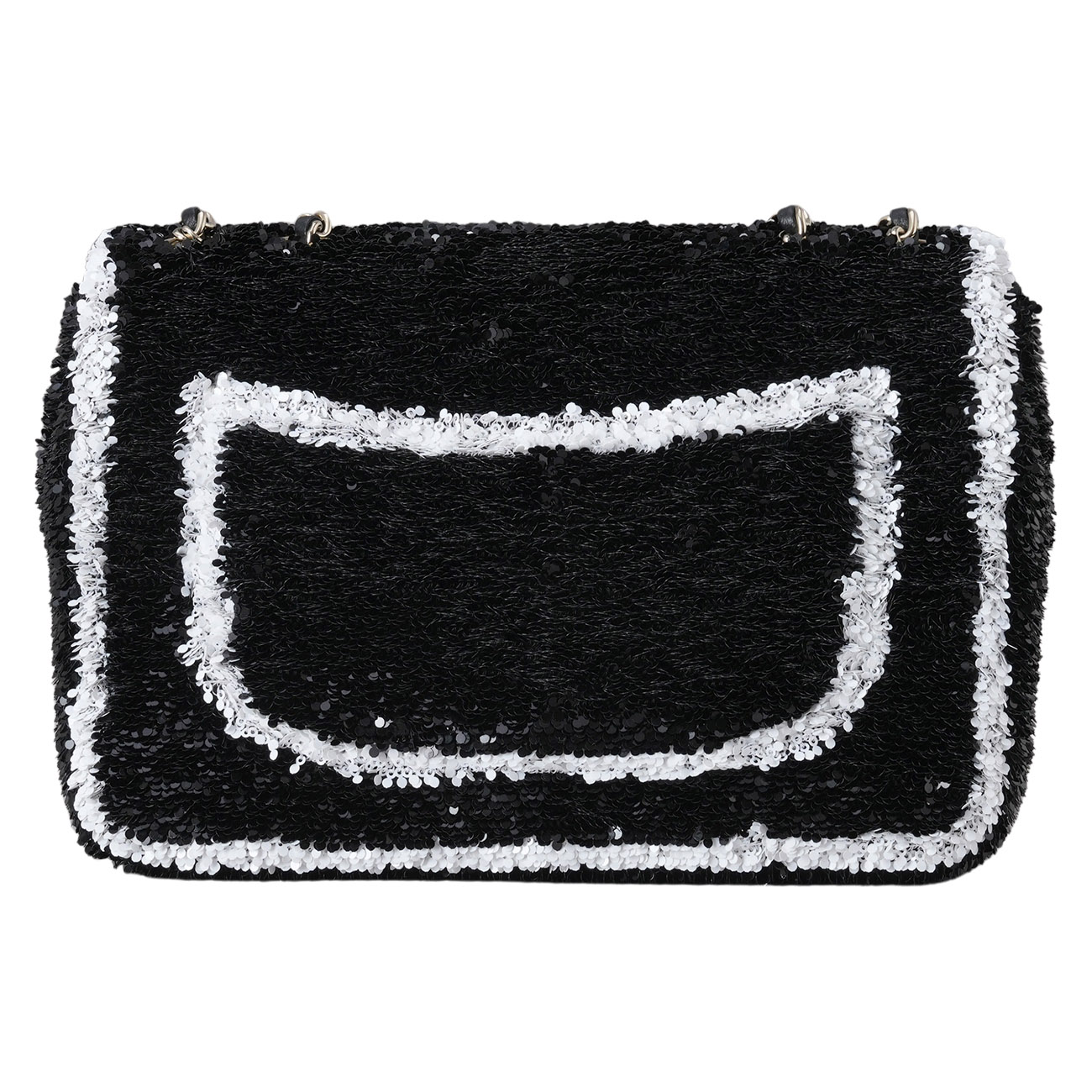 CHANEL(USED)샤넬 AS4561 시즌 스팽글 체인 플랩백