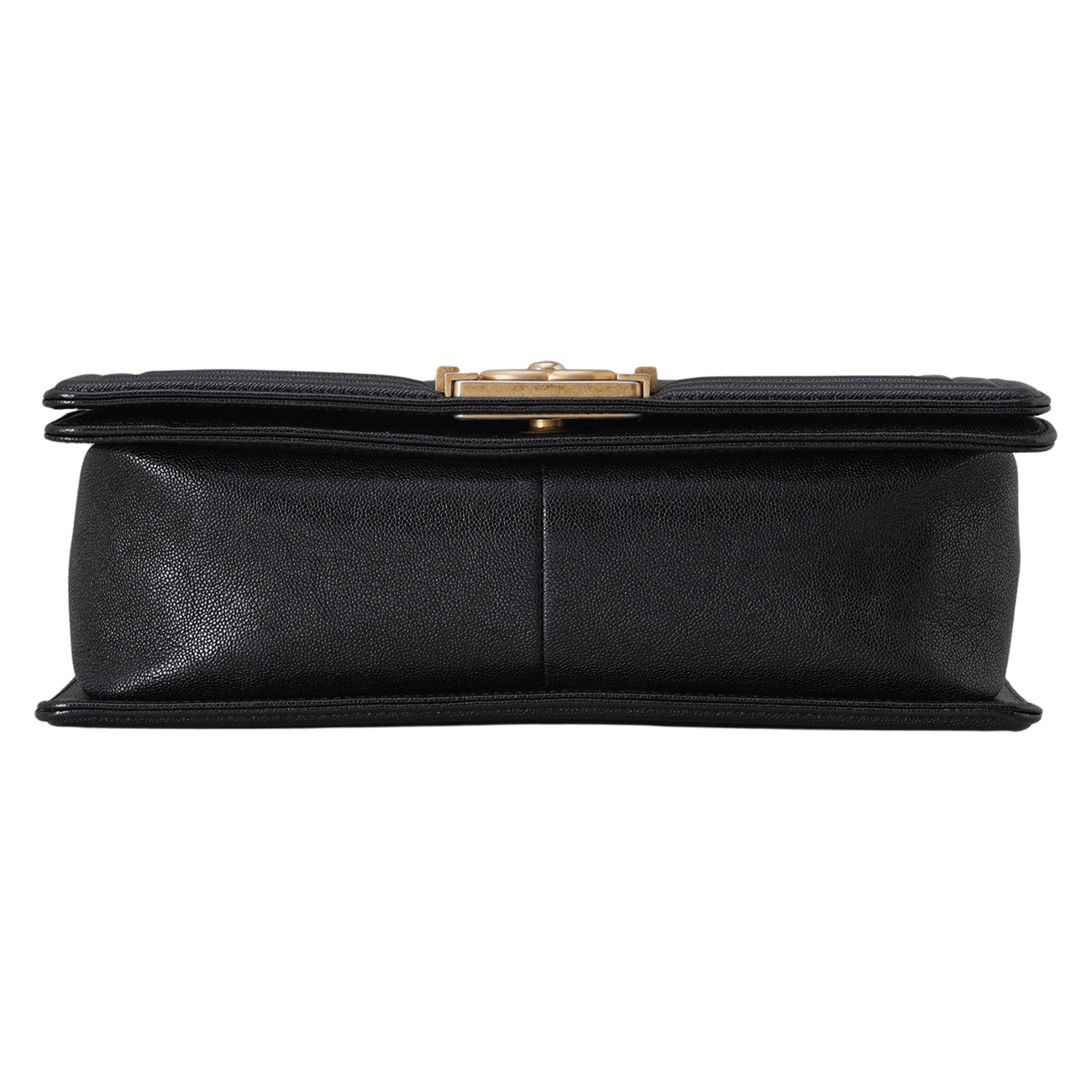 CHANEL(USED)샤넬 캐비어 쉐브론 보이샤넬 미듐 플랩백
