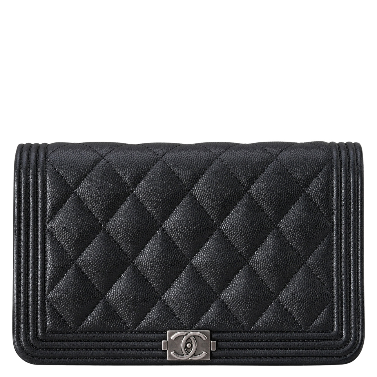 CHANEL(USED)샤넬 캐비어 보이샤넬 WOC
