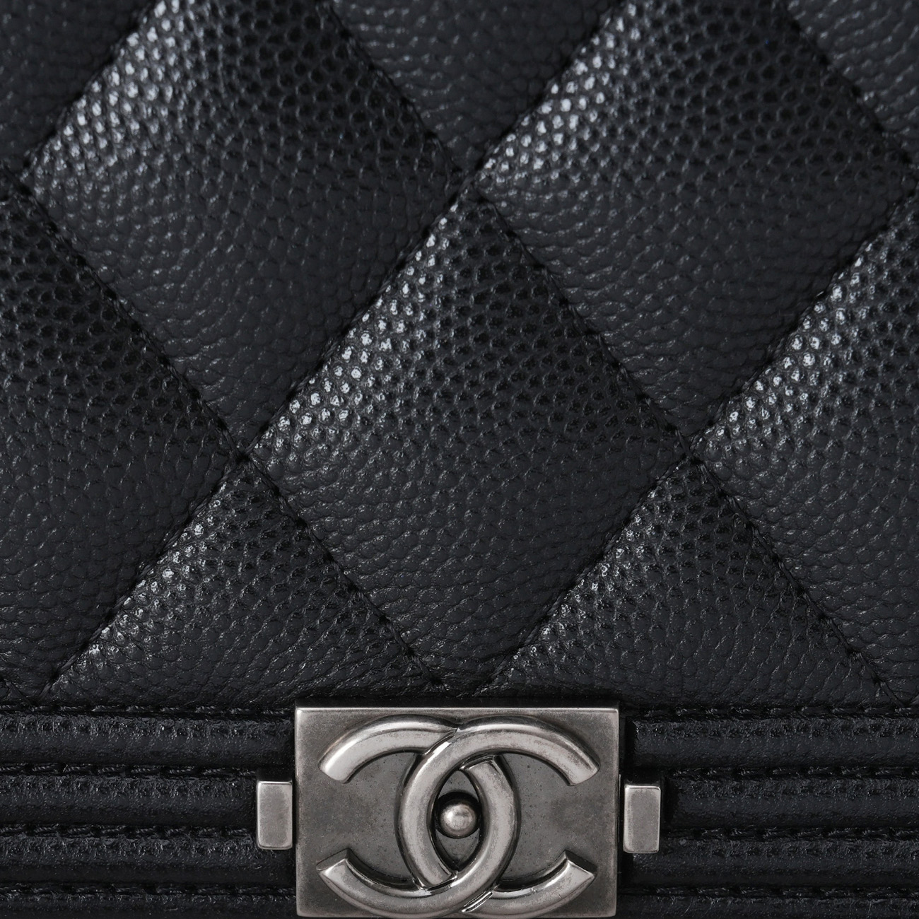 CHANEL(USED)샤넬 캐비어 보이샤넬 WOC