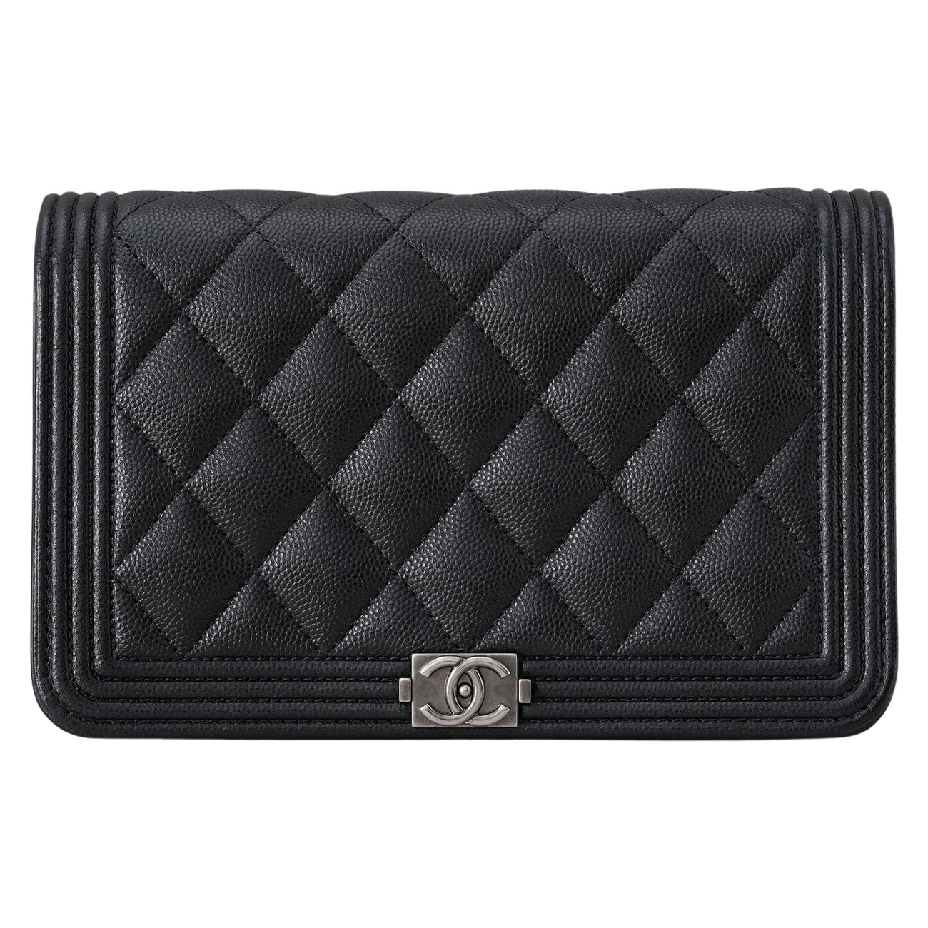 CHANEL(USED)샤넬 캐비어 보이샤넬 WOC