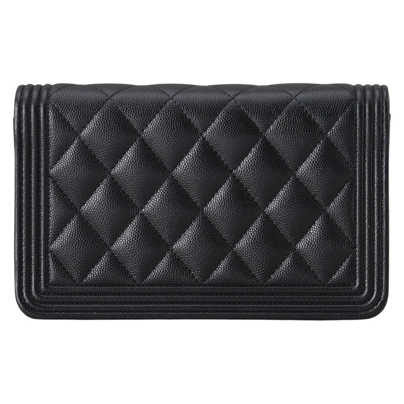 CHANEL(USED)샤넬 캐비어 보이샤넬 WOC