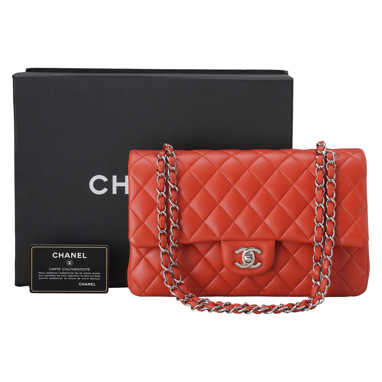 CHANEL(USED)샤넬 클래식 미듐 플랩백