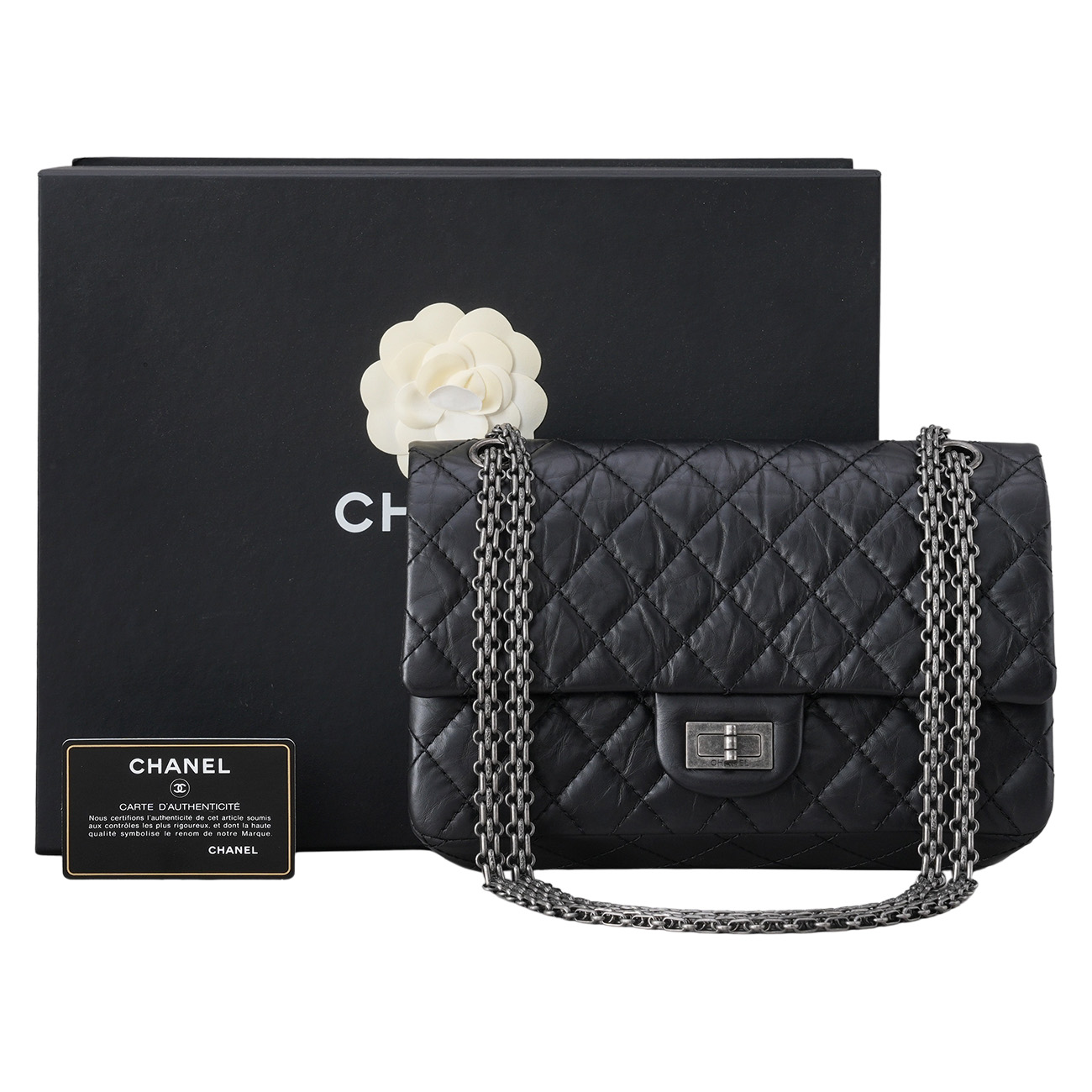 CHANEL(USED)샤넬 2.55 빈티지 클래식 미듐 24