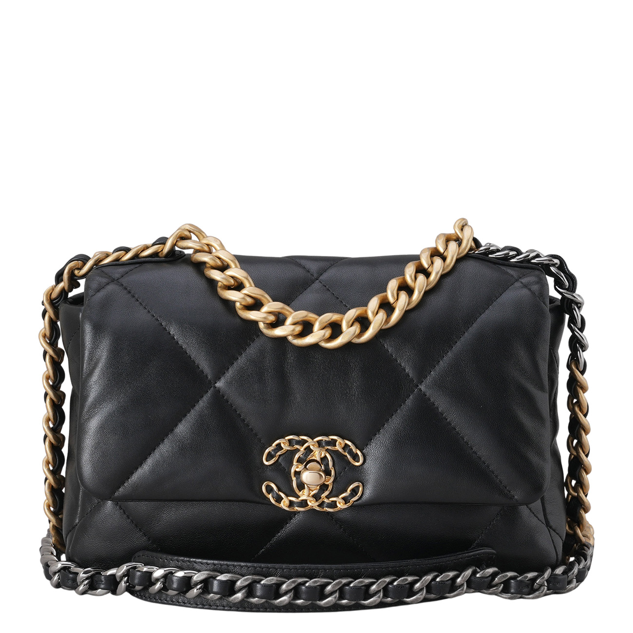 CHANEL(USED)샤넬 19백 미듐
