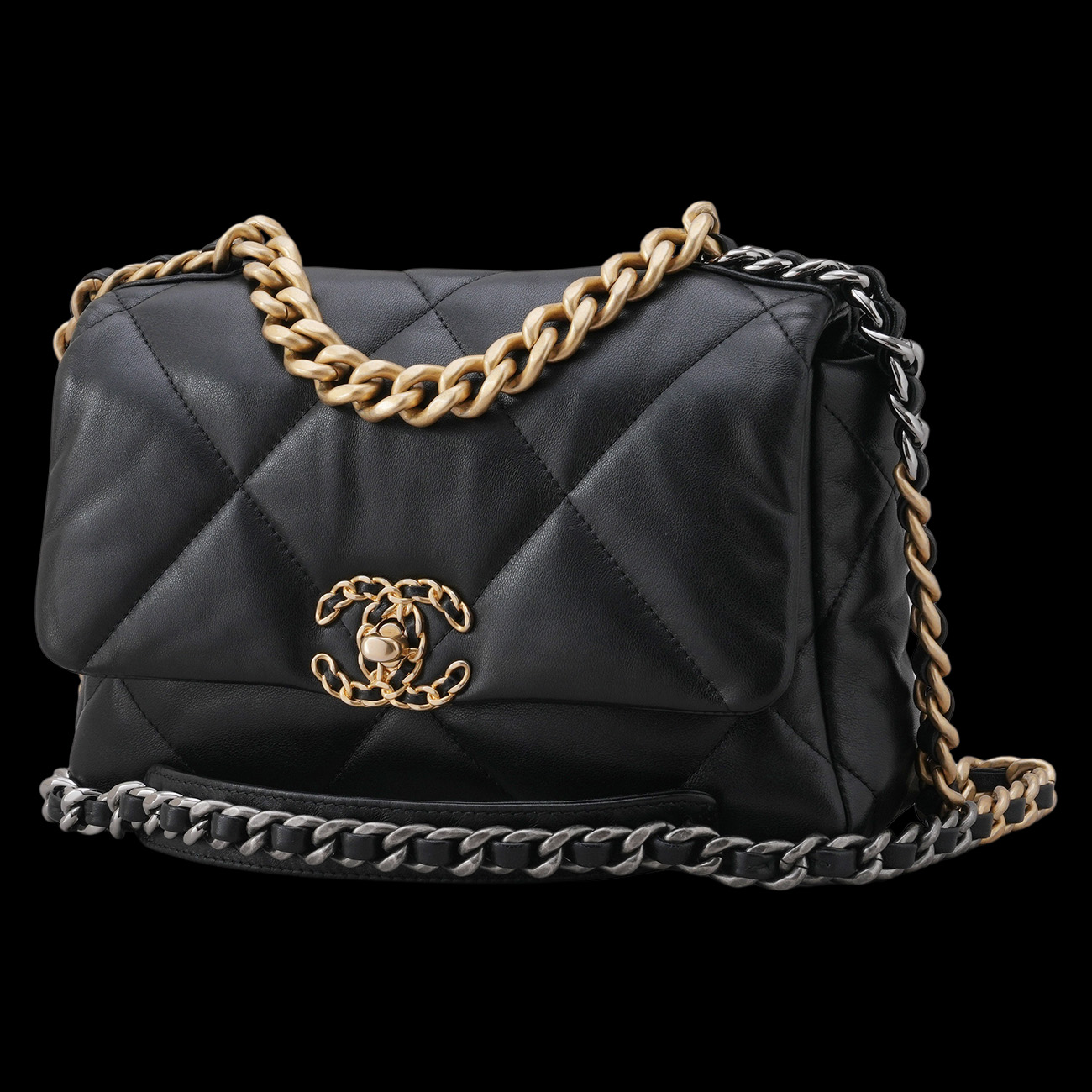 CHANEL(USED)샤넬 19백 미듐