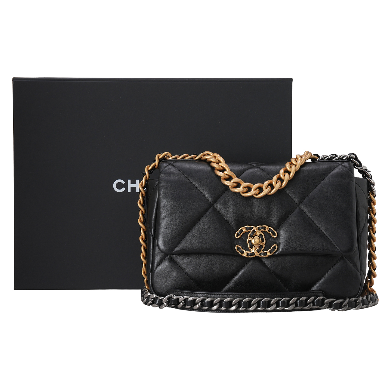 CHANEL(USED)샤넬 19백 미듐