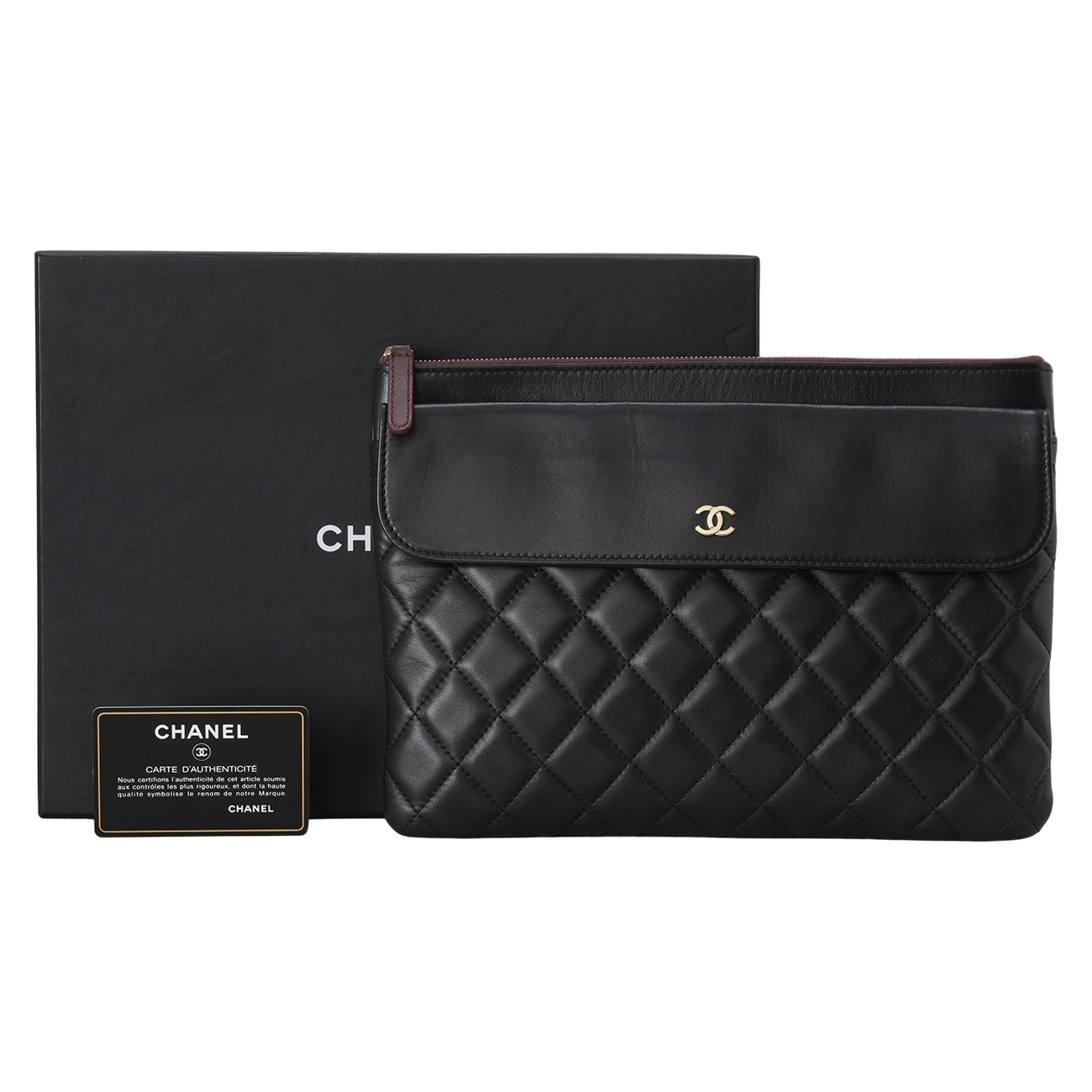 CHANEL(USED)샤넬 시즌 클래식 클러치