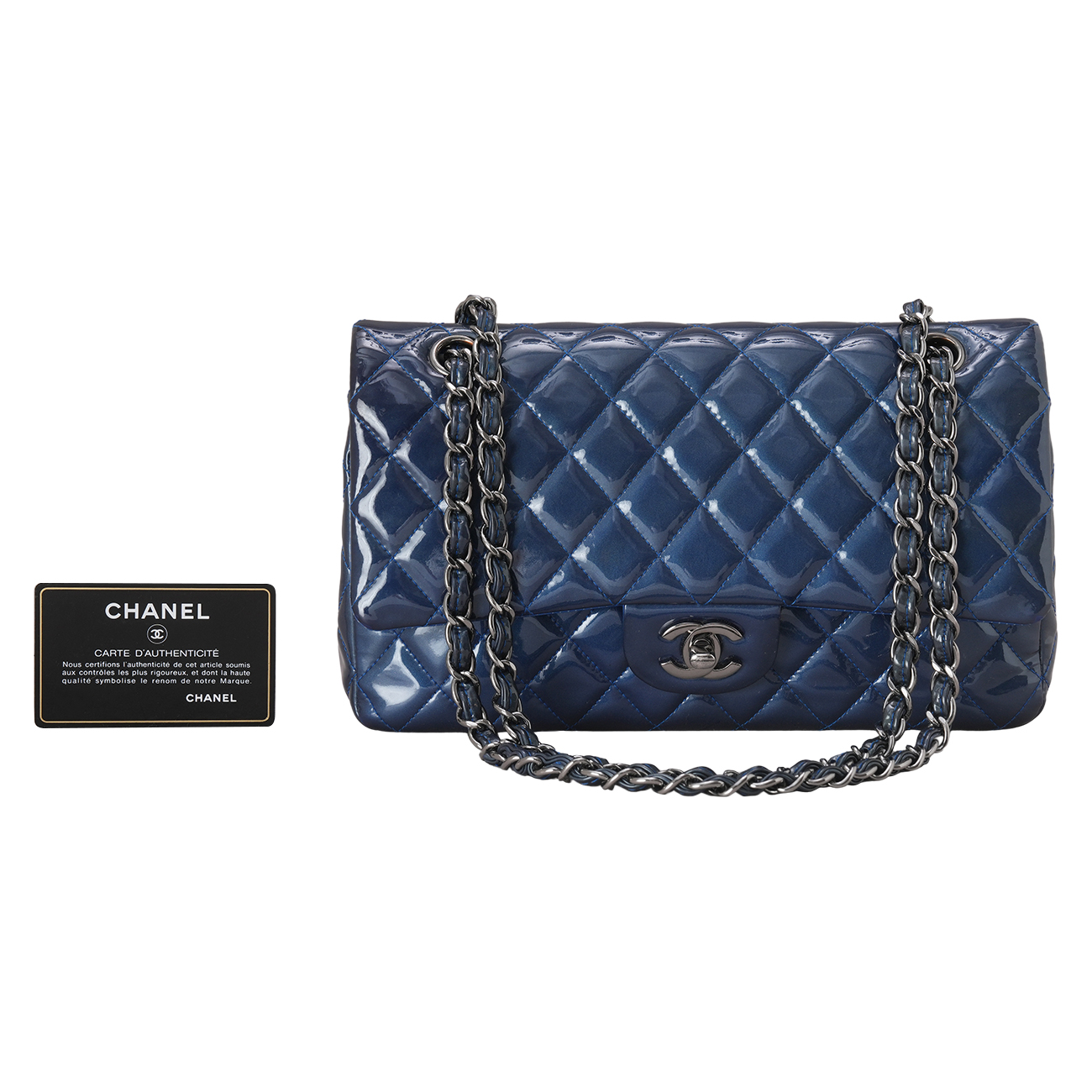 CHANEL(USED)샤넬 페이던트 클래식 미듐 플랩백