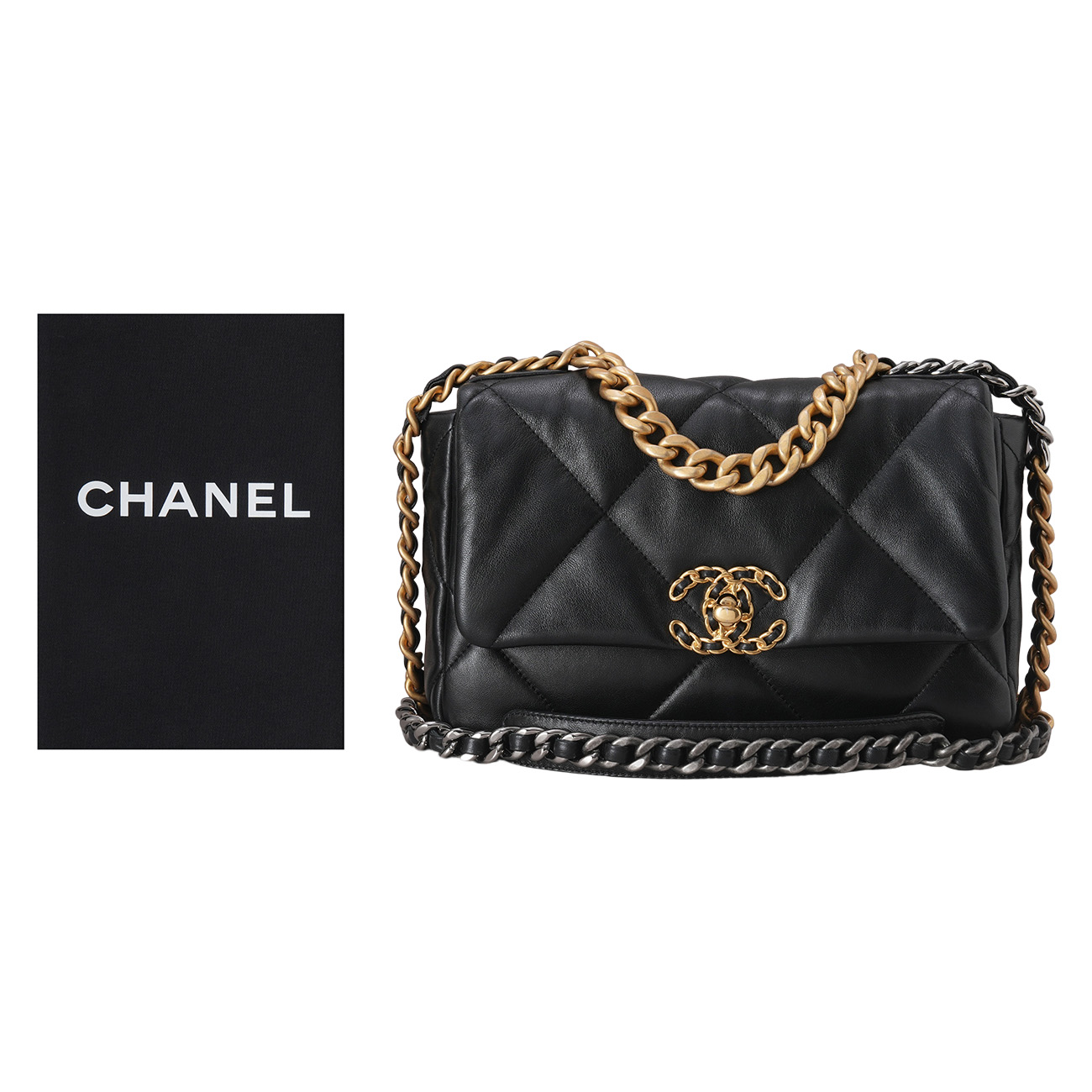 CHANEL(USED)샤넬 19백 미듐
