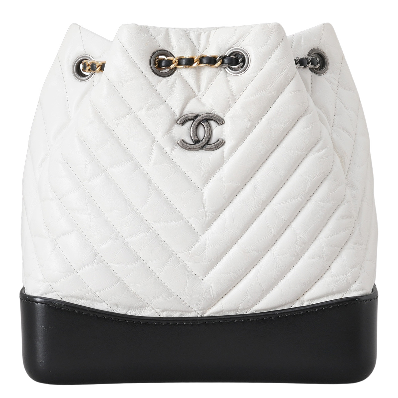 CHANEL(USED)샤넬 가브리엘 쉐브론 백팩 스몰