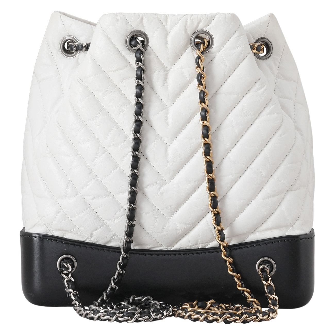 CHANEL(USED)샤넬 가브리엘 쉐브론 백팩 스몰