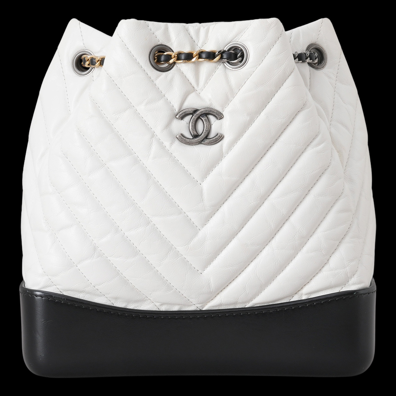 CHANEL(USED)샤넬 가브리엘 쉐브론 백팩 스몰