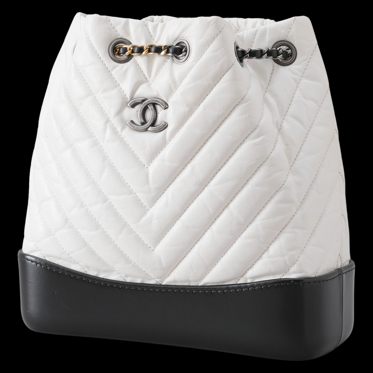 CHANEL(USED)샤넬 가브리엘 쉐브론 백팩 스몰