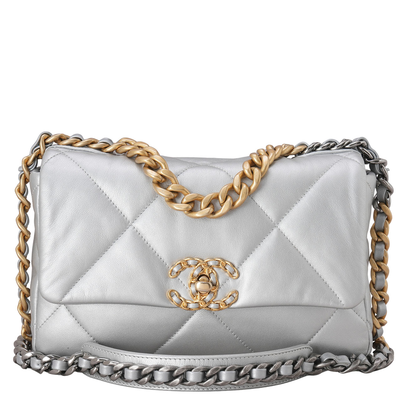 CHANEL(USED)샤넬 19백 미듐