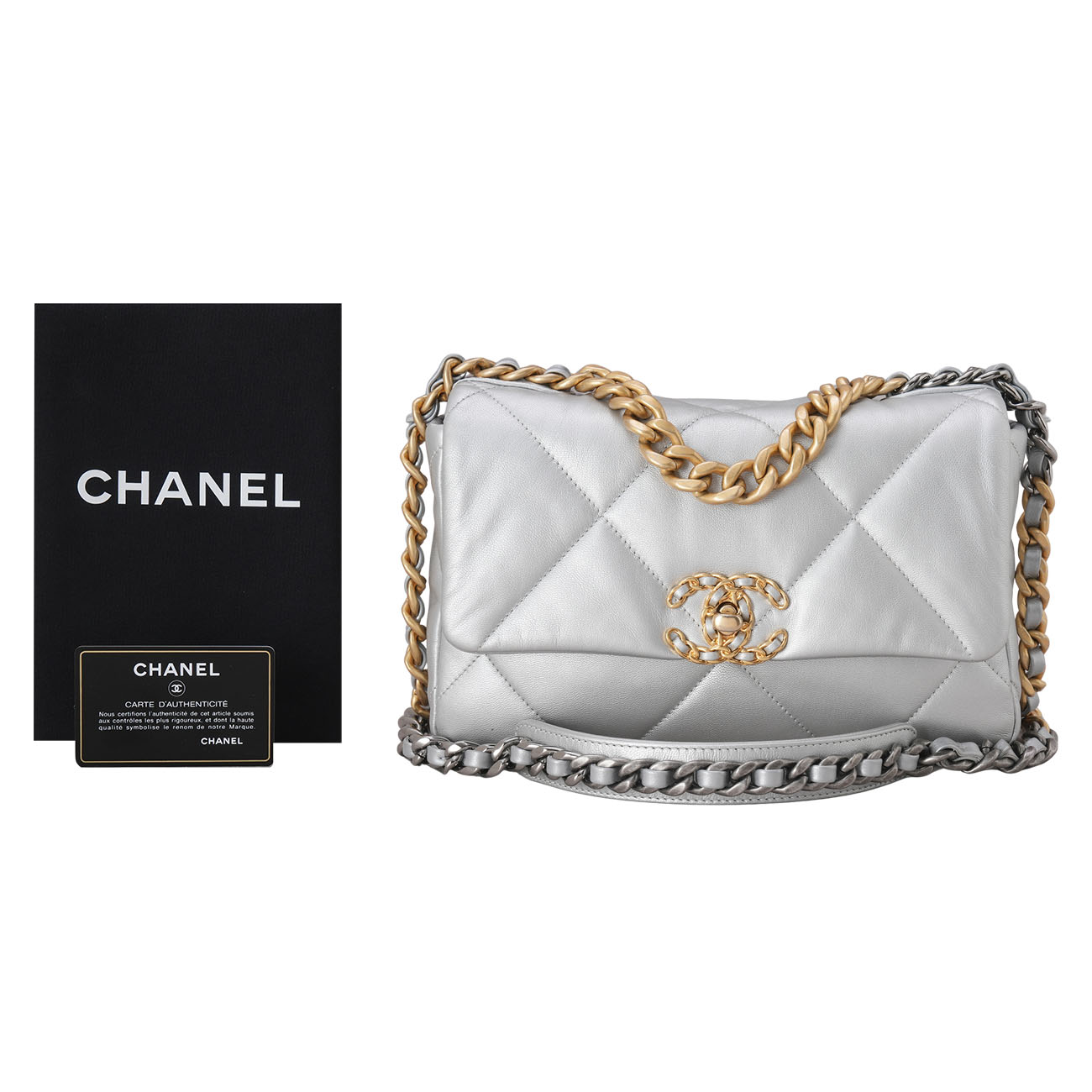 CHANEL(USED)샤넬 19백 미듐