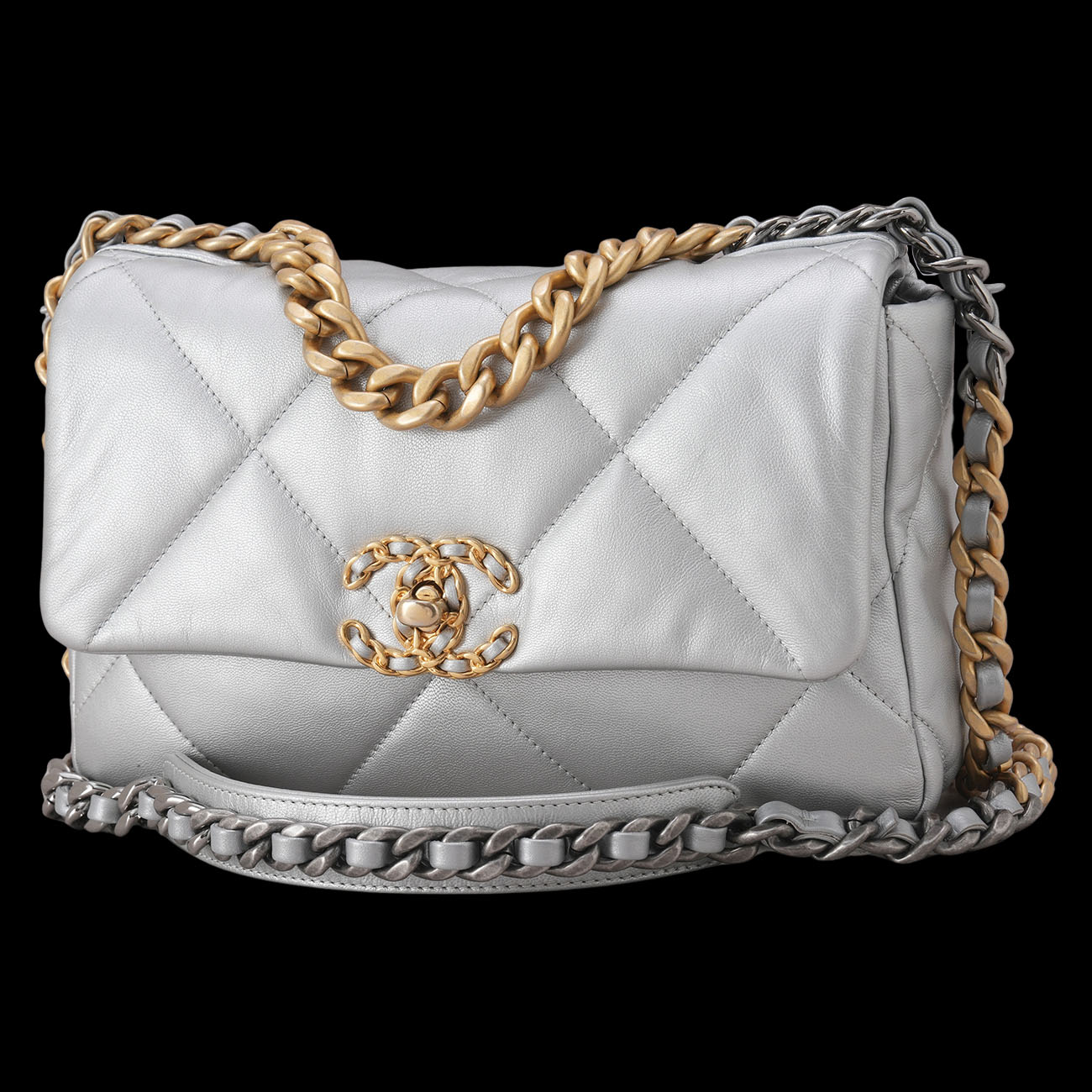 CHANEL(USED)샤넬 19백 미듐