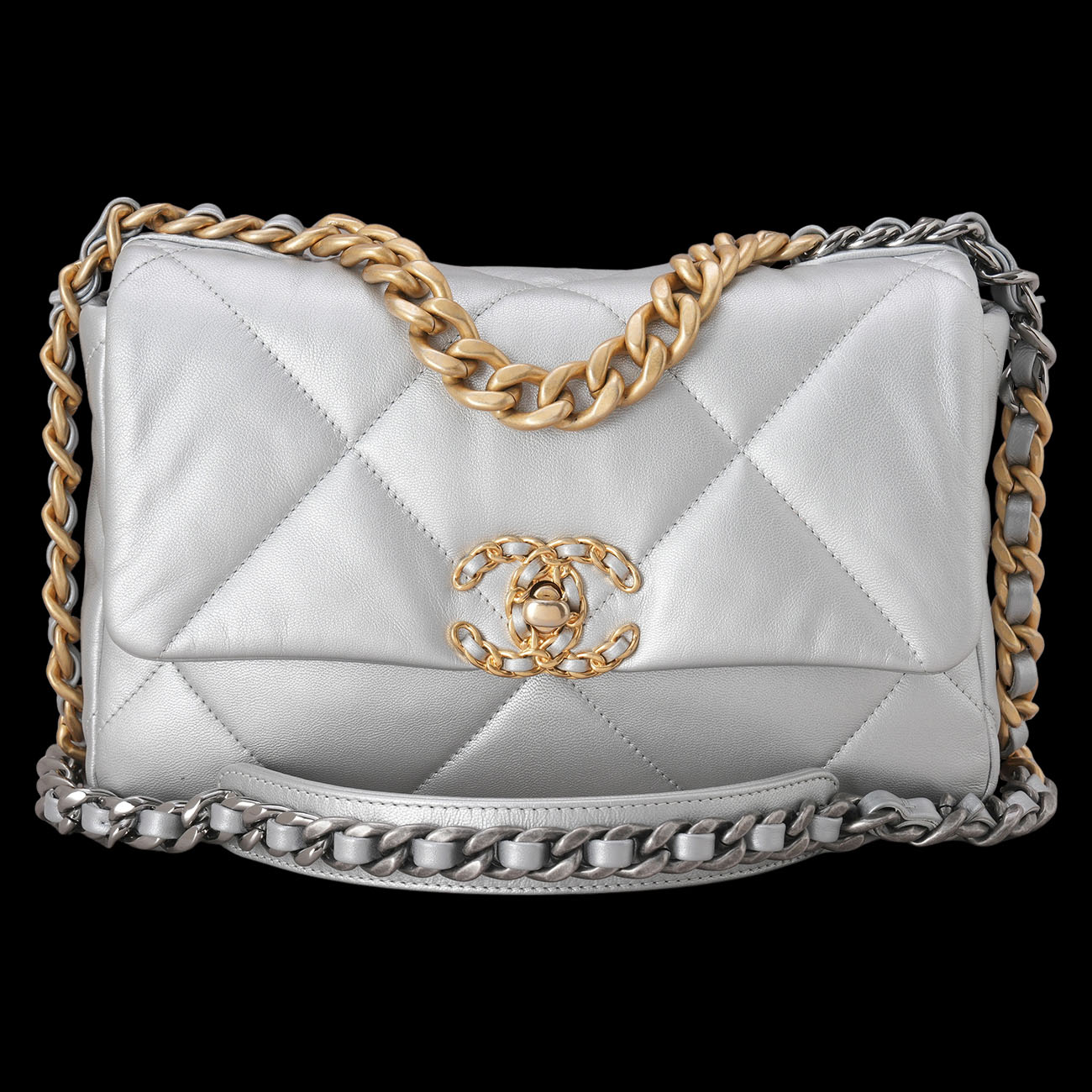 CHANEL(USED)샤넬 19백 미듐