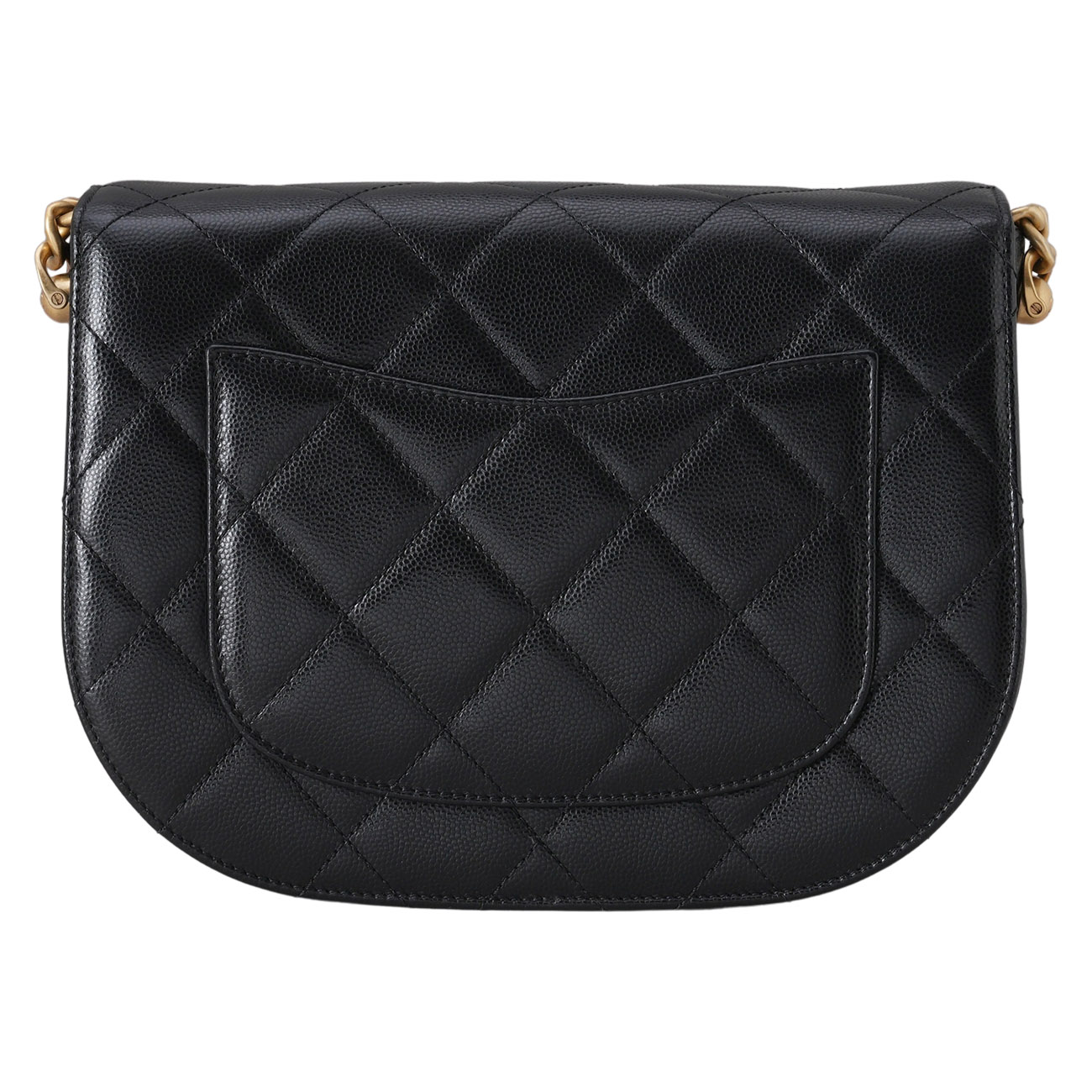 CHANEL(USED)샤넬 AS2485 시즌 캐비어 메신저백 스몰