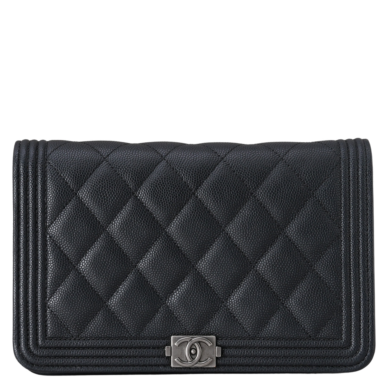 CHANEL(USED)샤넬 캐비어 보이샤넬 WOC