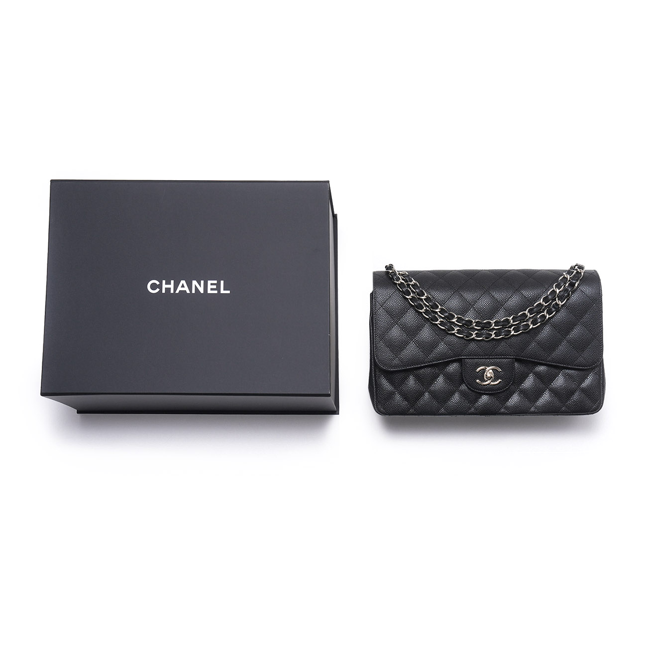 CHANEL(USED)샤넬 캐비어 클래식 라지 플랩백