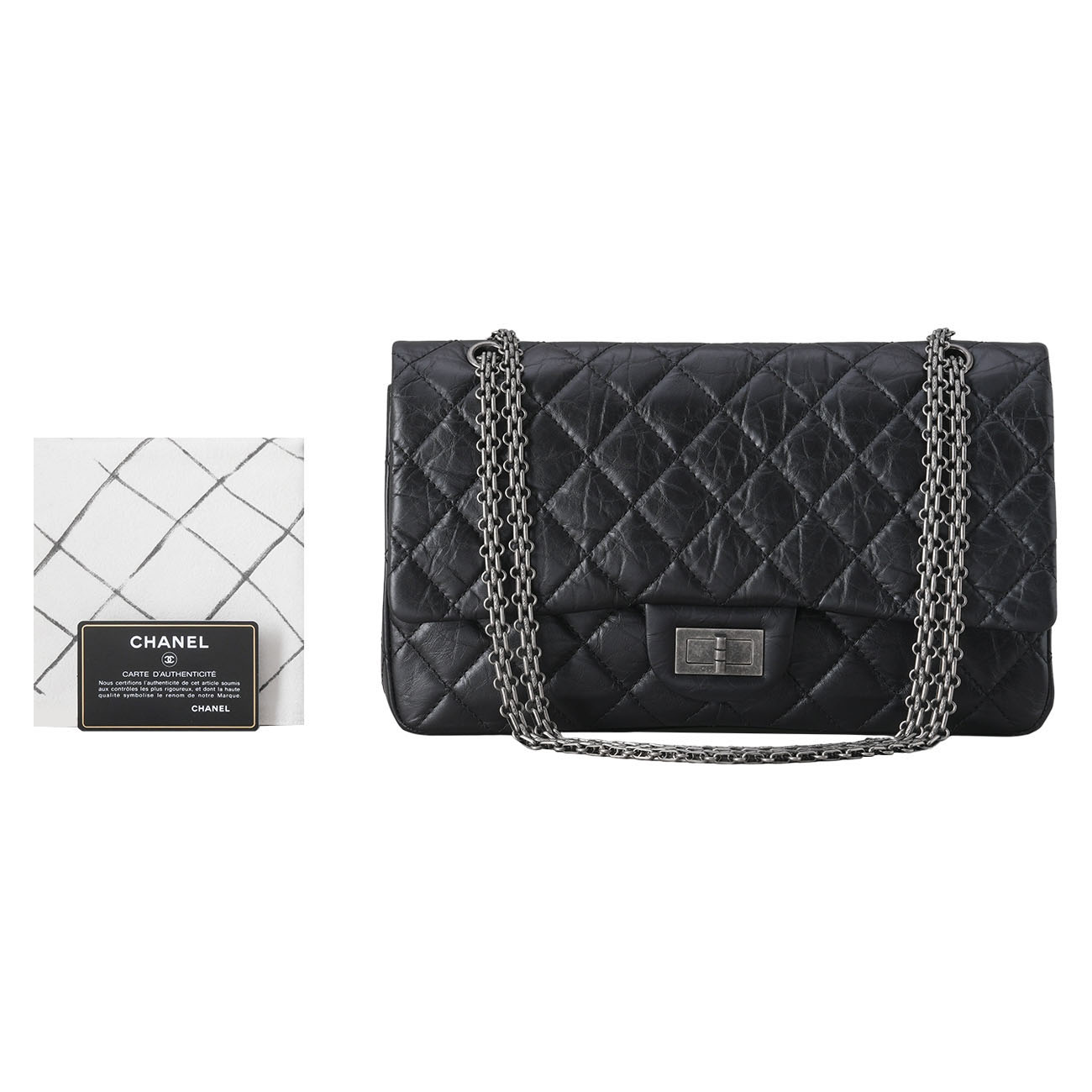 CHANEL(USED)샤넬 2.55 빈티지 32 플랩백