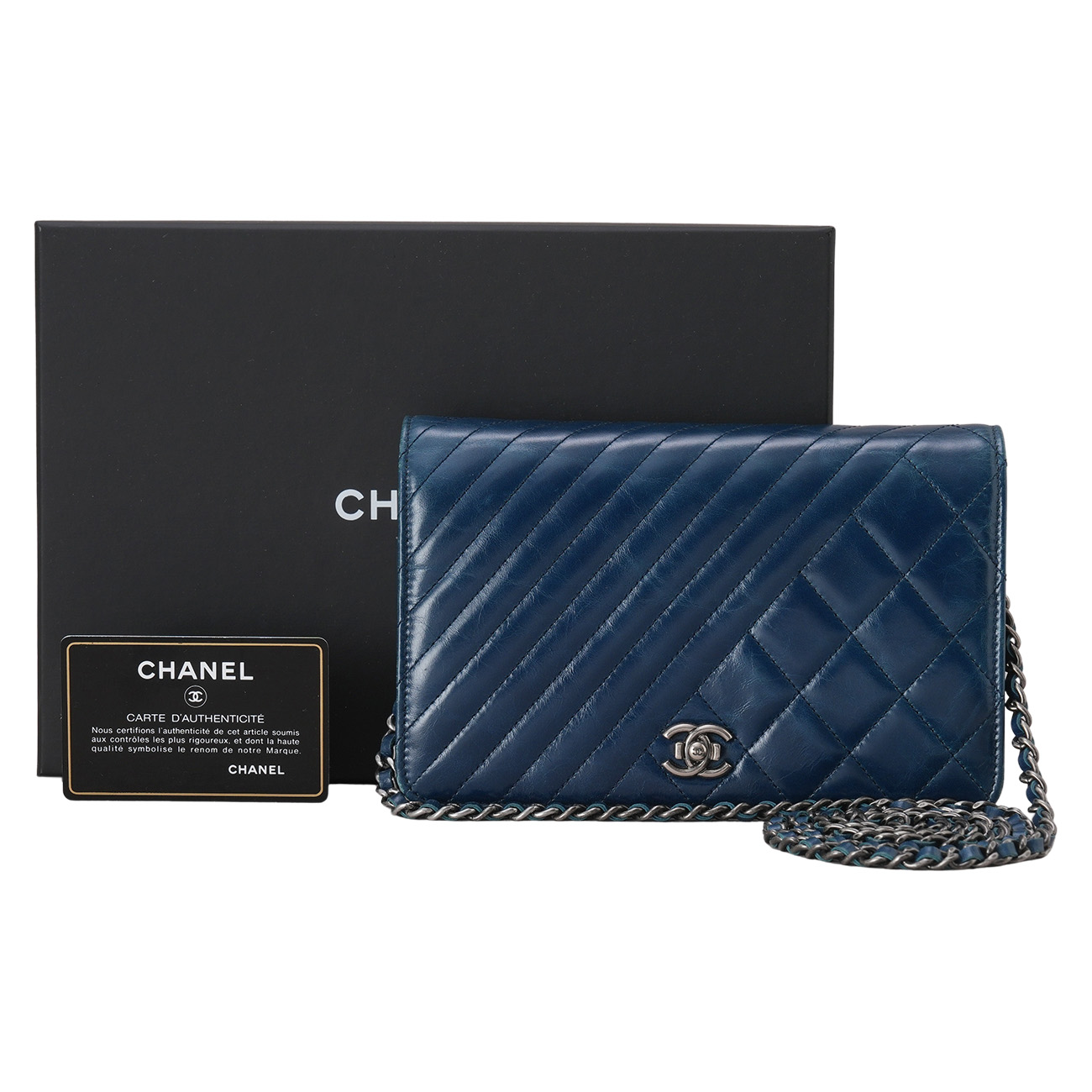 CHANEL(USED)샤넬 클래식 쉐브론 WOC