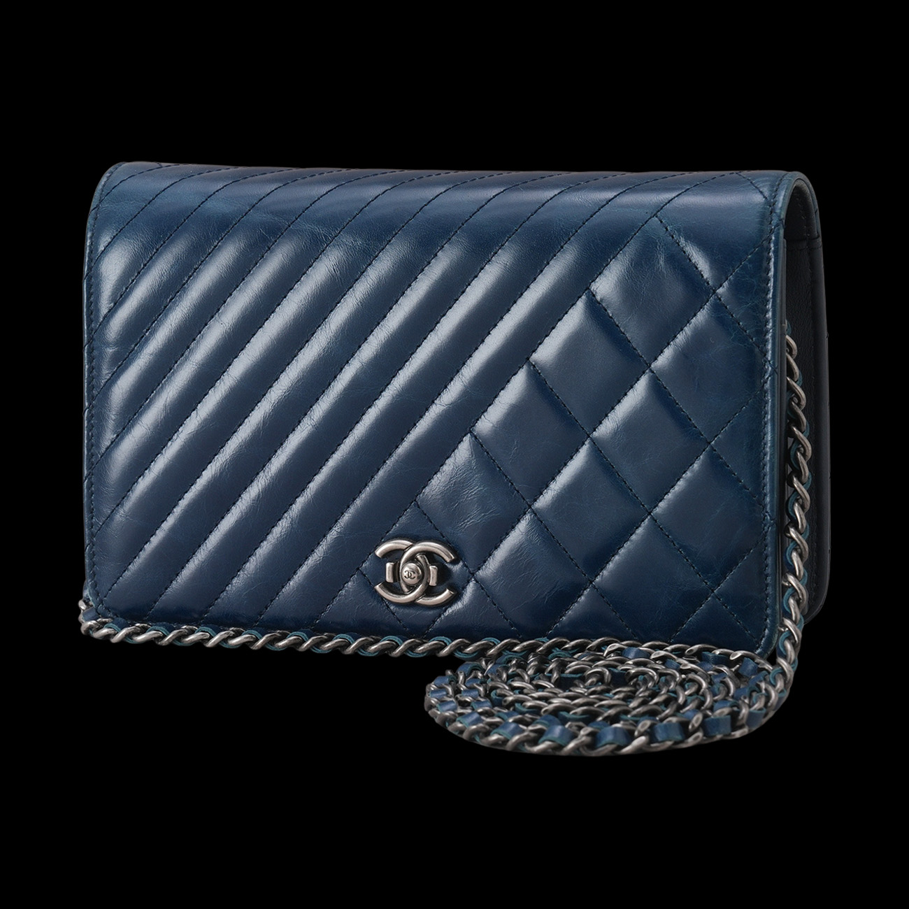 CHANEL(USED)샤넬 클래식 쉐브론 WOC