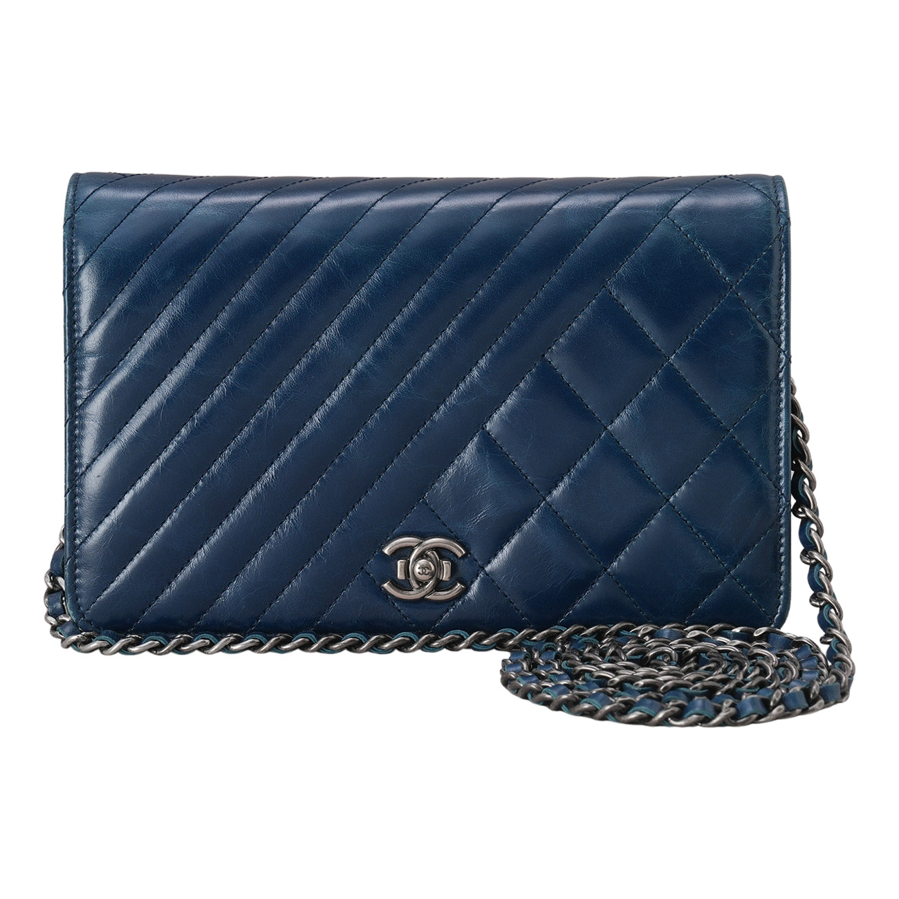 CHANEL(USED)샤넬 클래식 쉐브론 WOC
