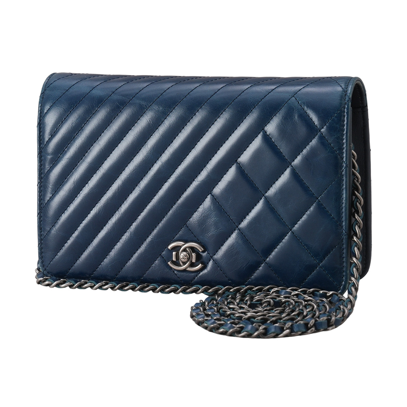 CHANEL(USED)샤넬 클래식 쉐브론 WOC