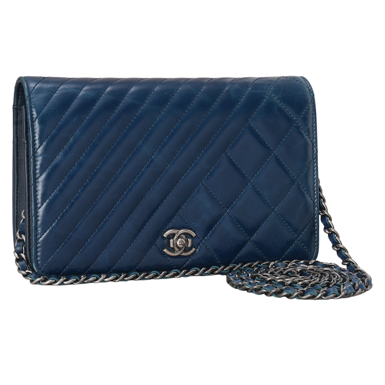 CHANEL(USED)샤넬 클래식 쉐브론 WOC