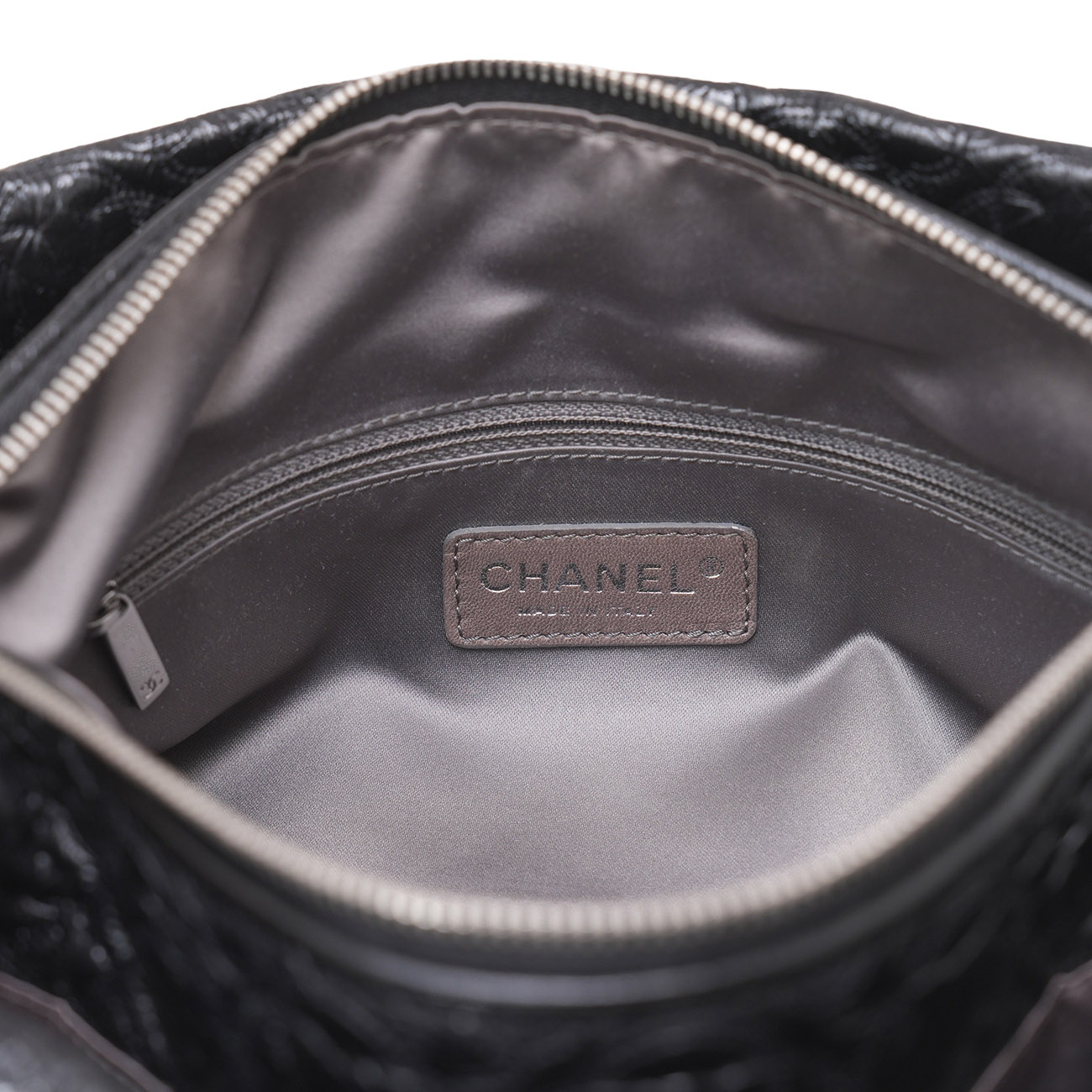CHANEL(USED)샤넬 시즌 페이던트 체인 정방 숄더백