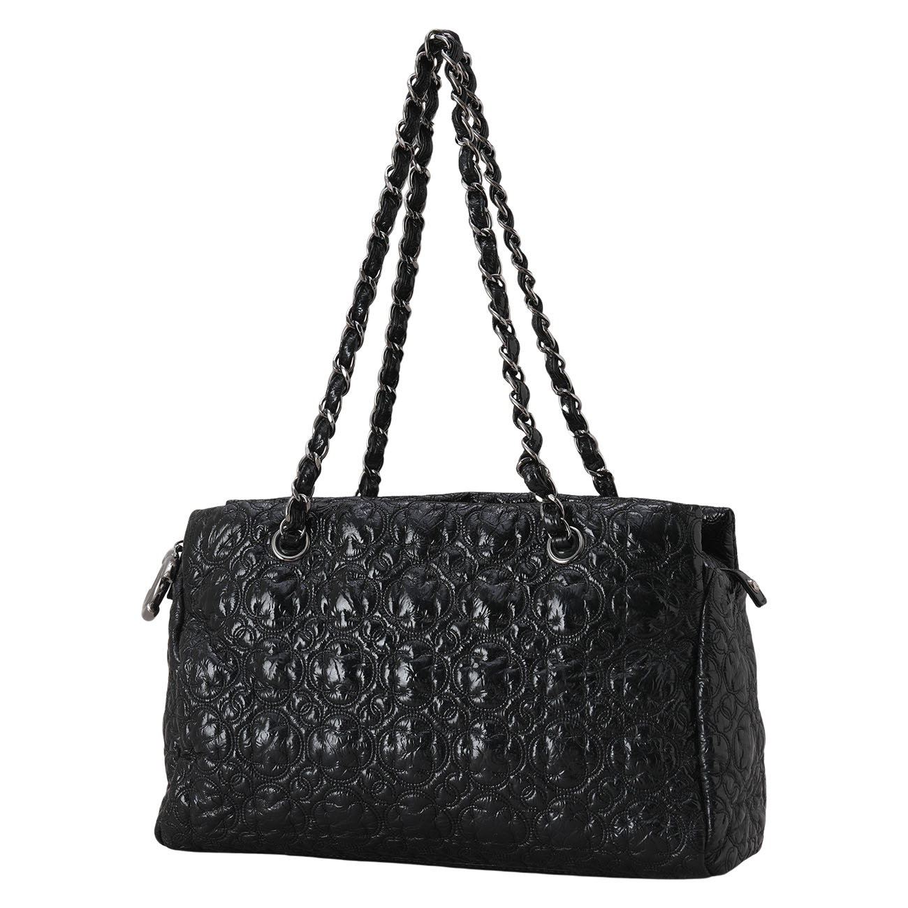 CHANEL(USED)샤넬 시즌 페이던트 체인 정방 숄더백