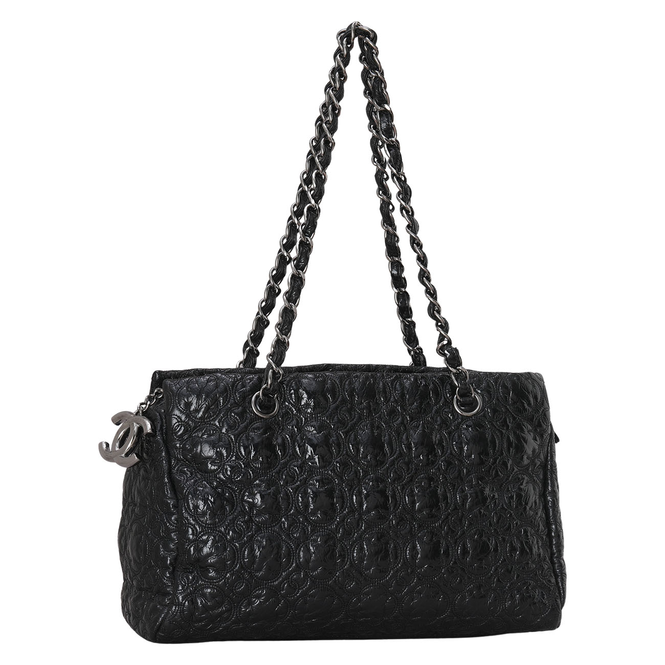 CHANEL(USED)샤넬 시즌 페이던트 체인 정방 숄더백