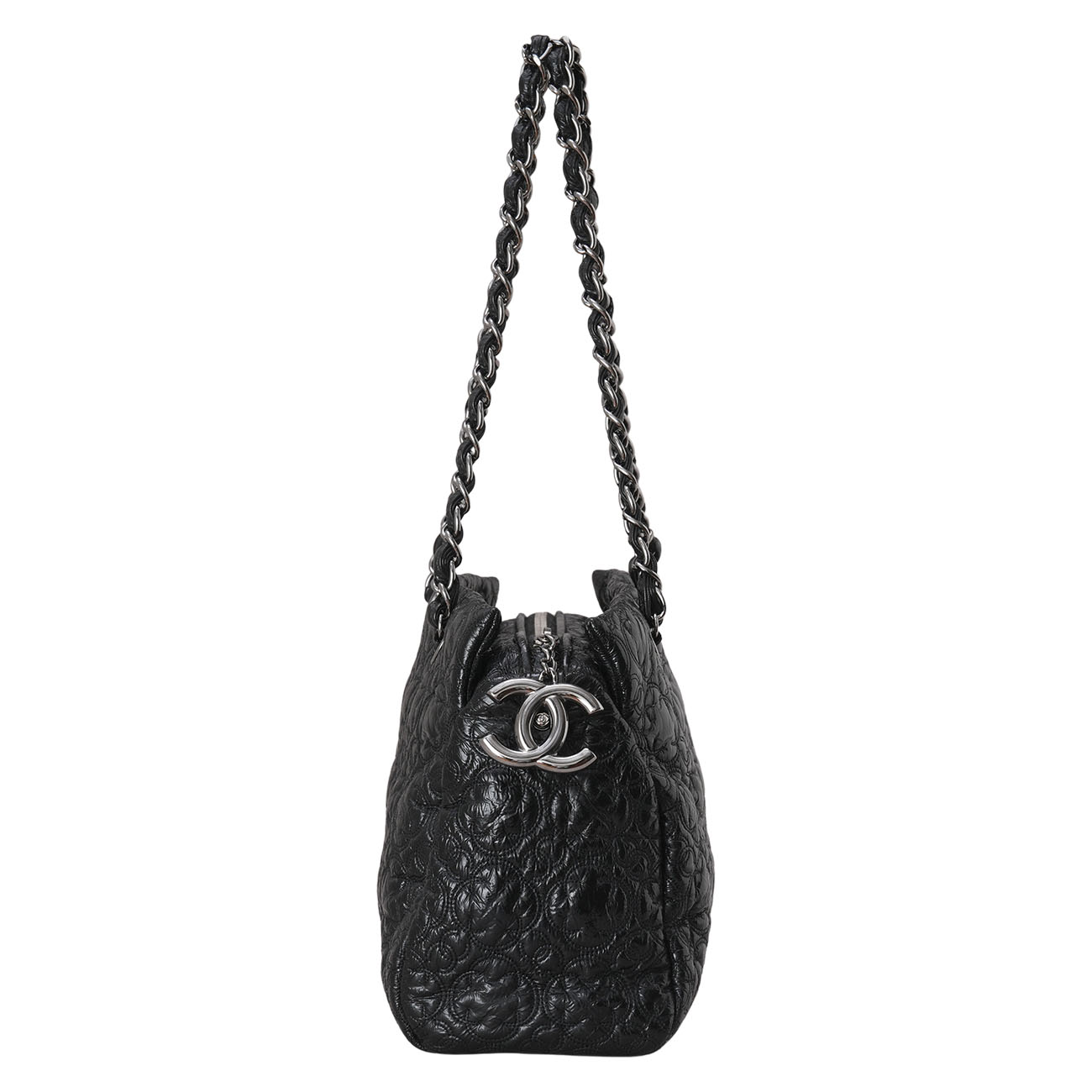 CHANEL(USED)샤넬 시즌 페이던트 체인 정방 숄더백
