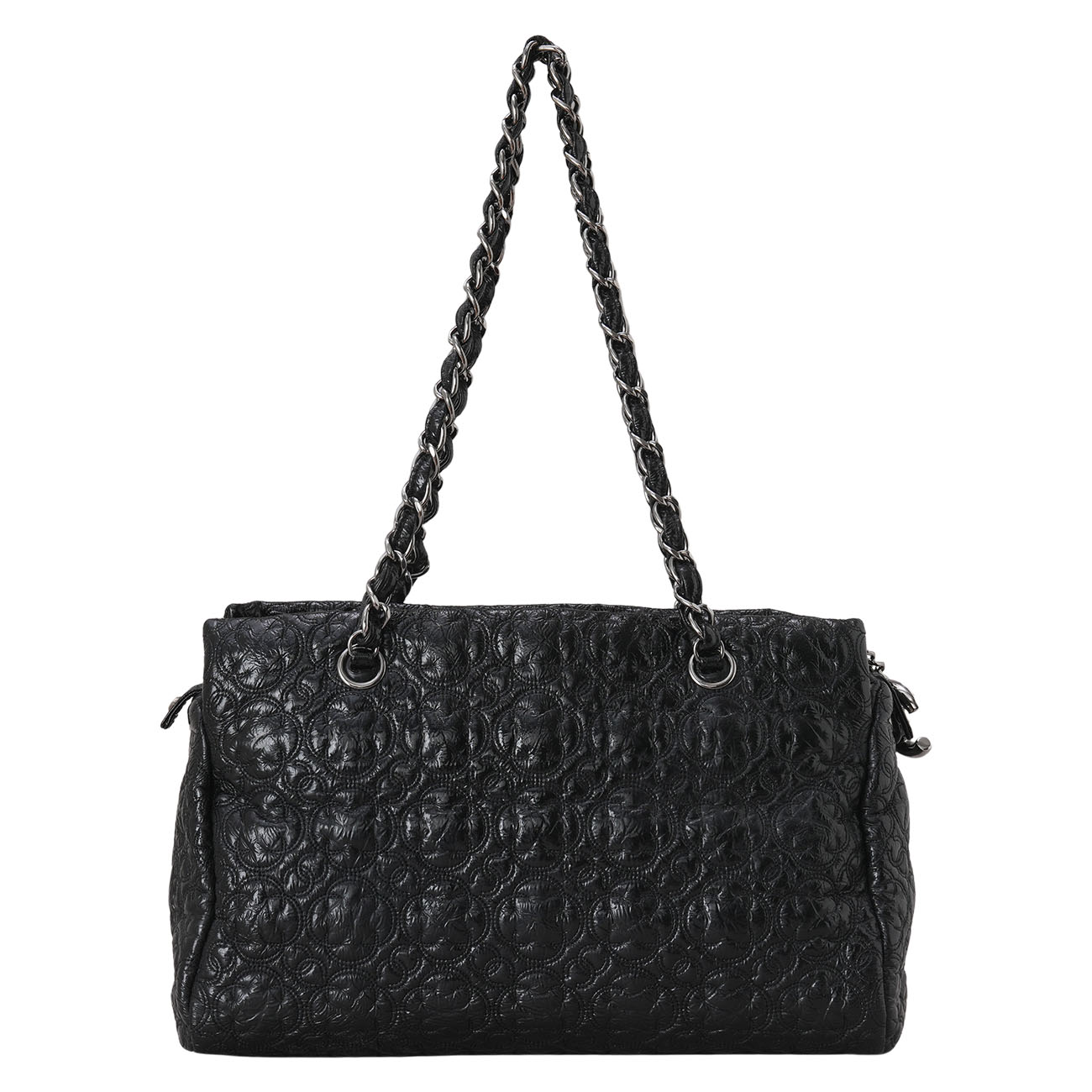 CHANEL(USED)샤넬 시즌 페이던트 체인 정방 숄더백