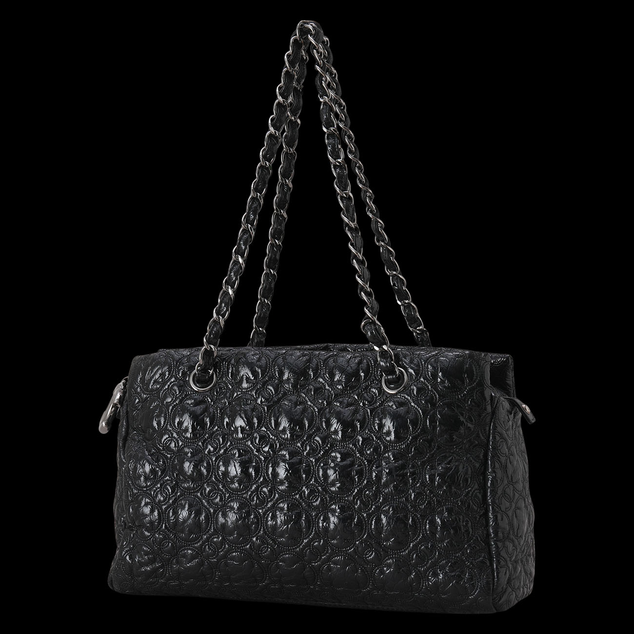 CHANEL(USED)샤넬 시즌 페이던트 체인 정방 숄더백