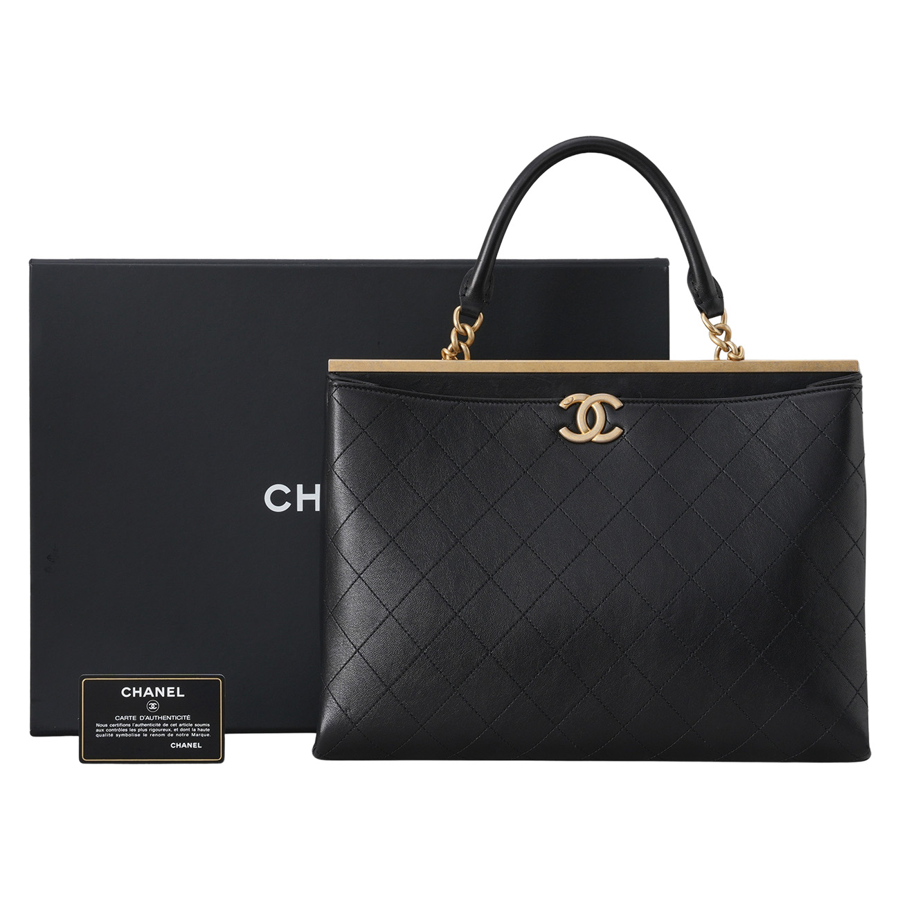 CHANEL(USED)샤넬 시즌 스티치 숄더백