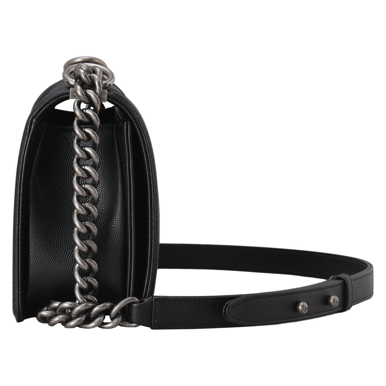 CHANEL(USED)샤넬 캐비어 보이샤넬 미듐 플랩백