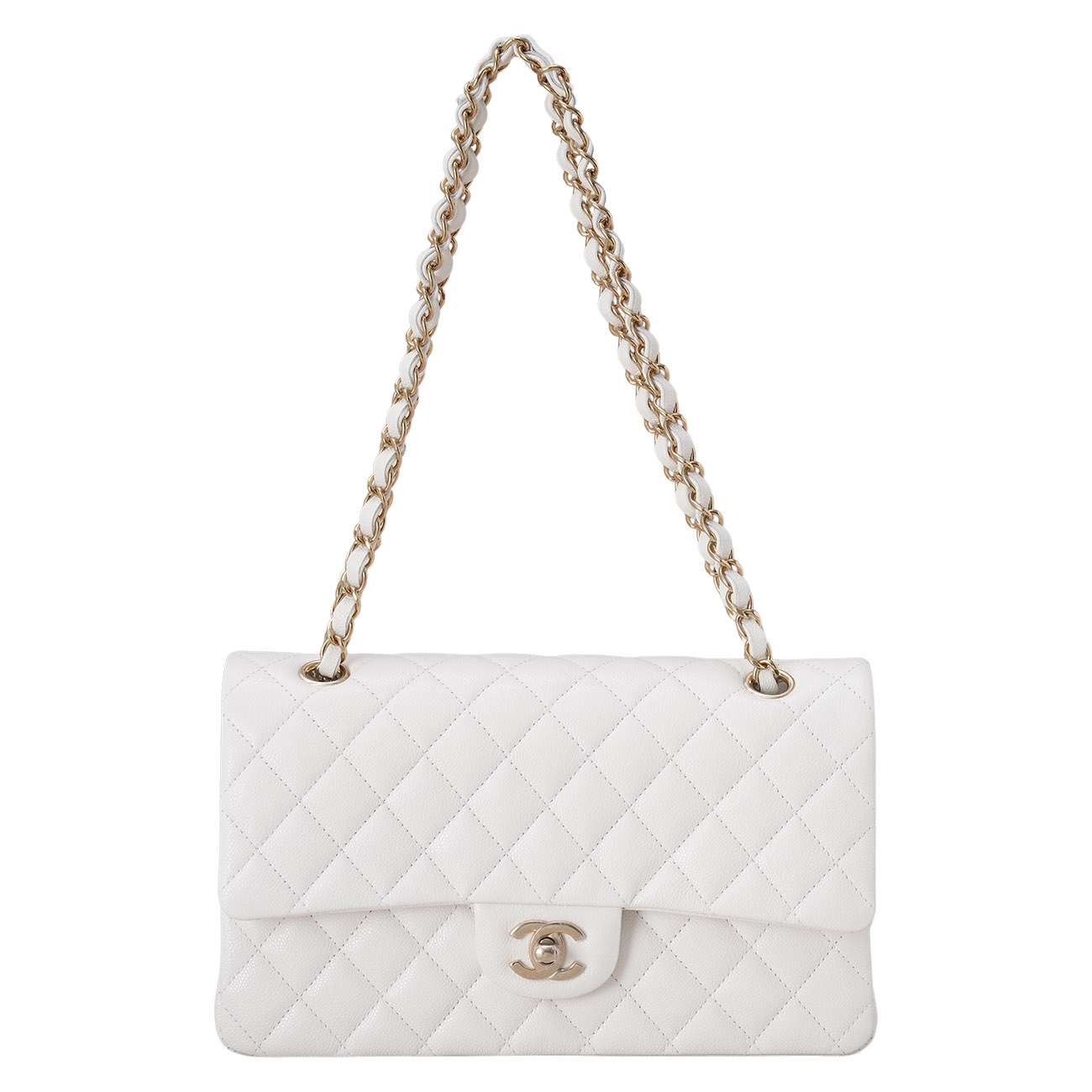 CHANEL(USED)샤넬 캐비어 클래식 미듐 플랩백