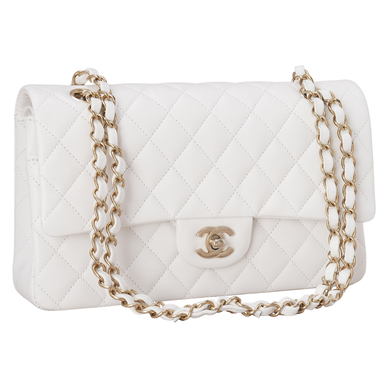 CHANEL(USED)샤넬 캐비어 클래식 미듐 플랩백
