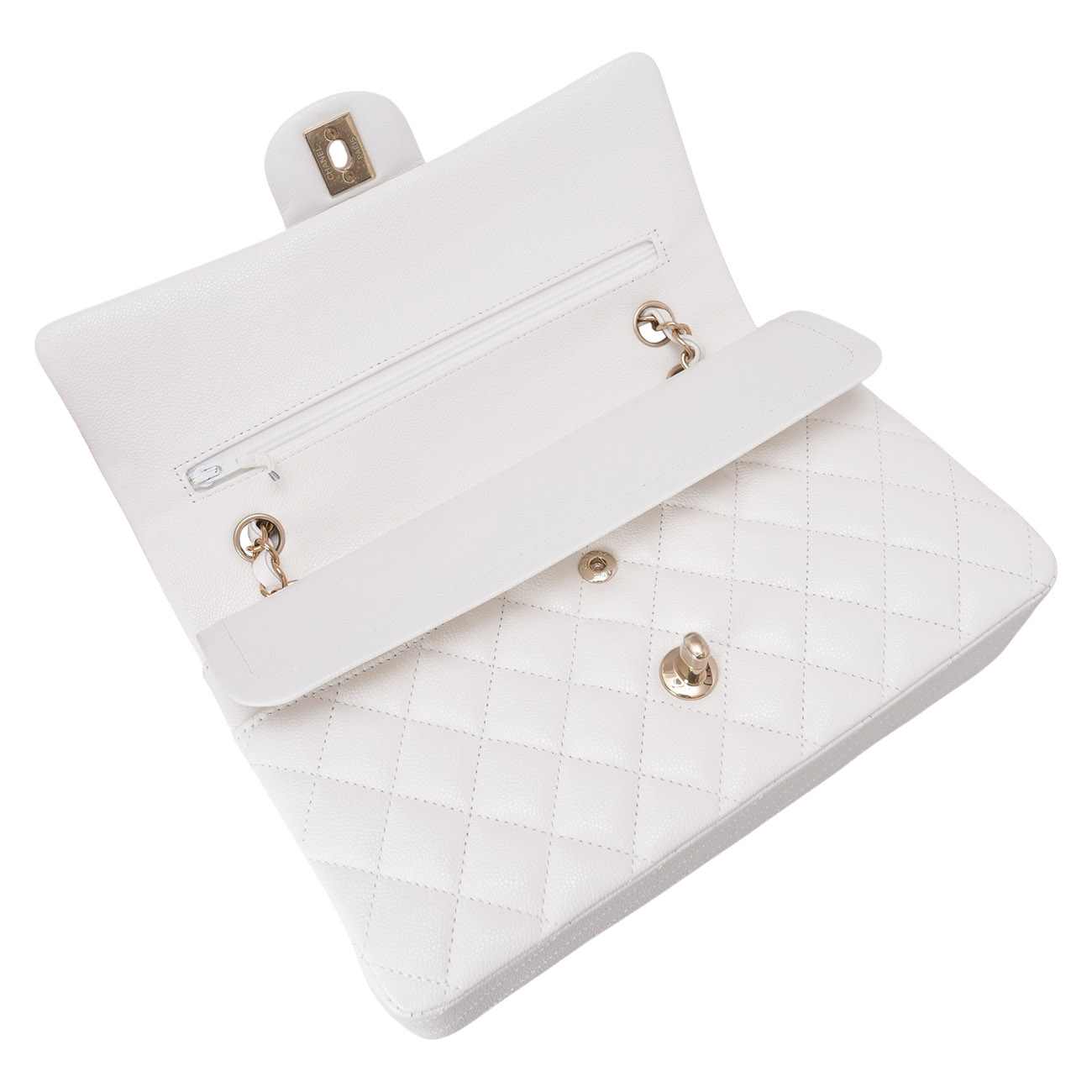 CHANEL(USED)샤넬 캐비어 클래식 미듐 플랩백