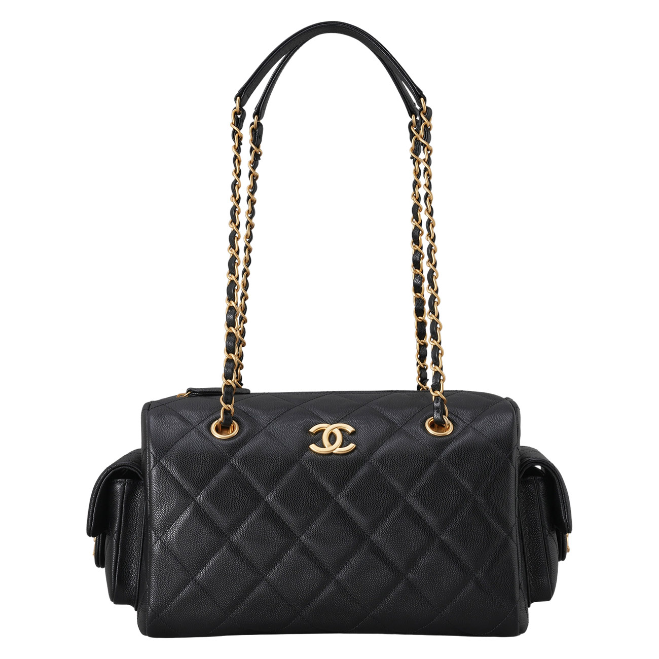CHANEL(USED)샤넬 AS5791 캐비어 볼링백 라지